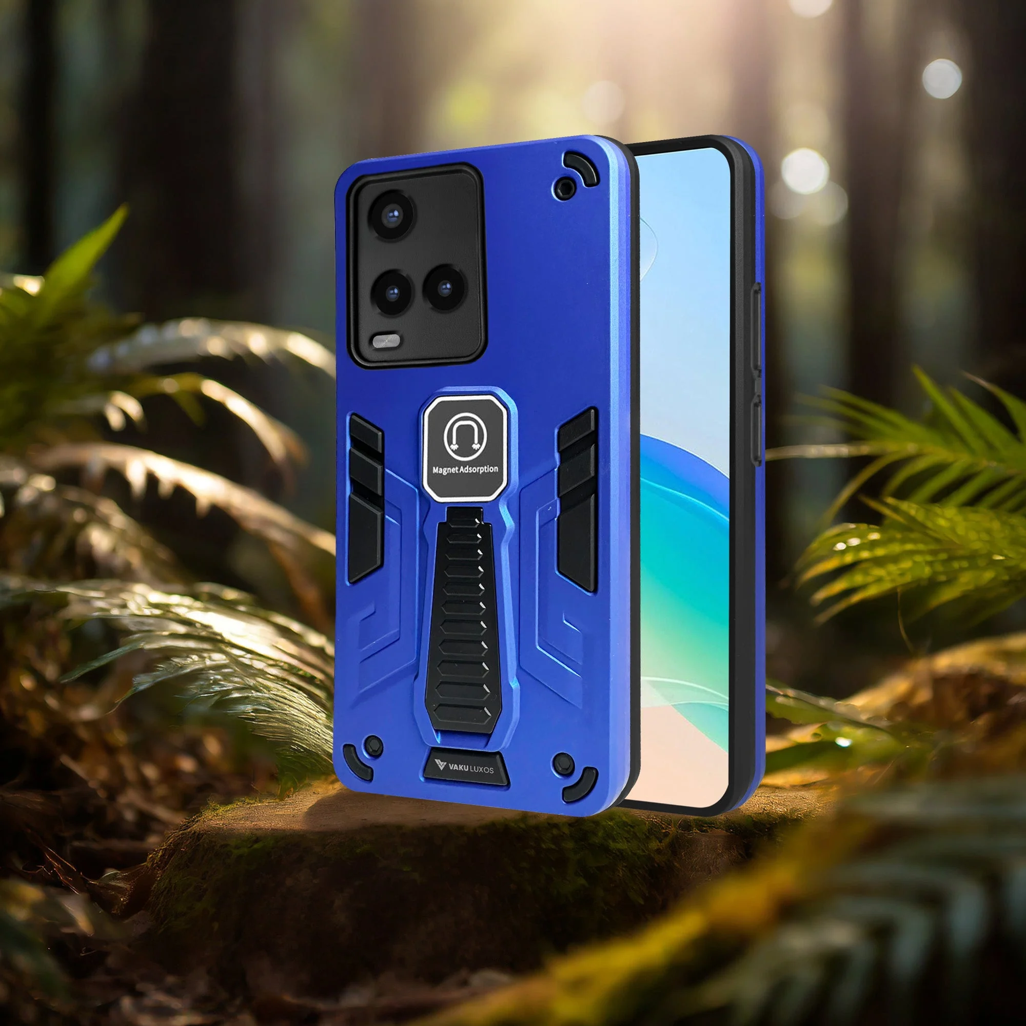 Vaku ® Vivo Y33T Valor Military Grade Shockproof Back Cover - Image 3