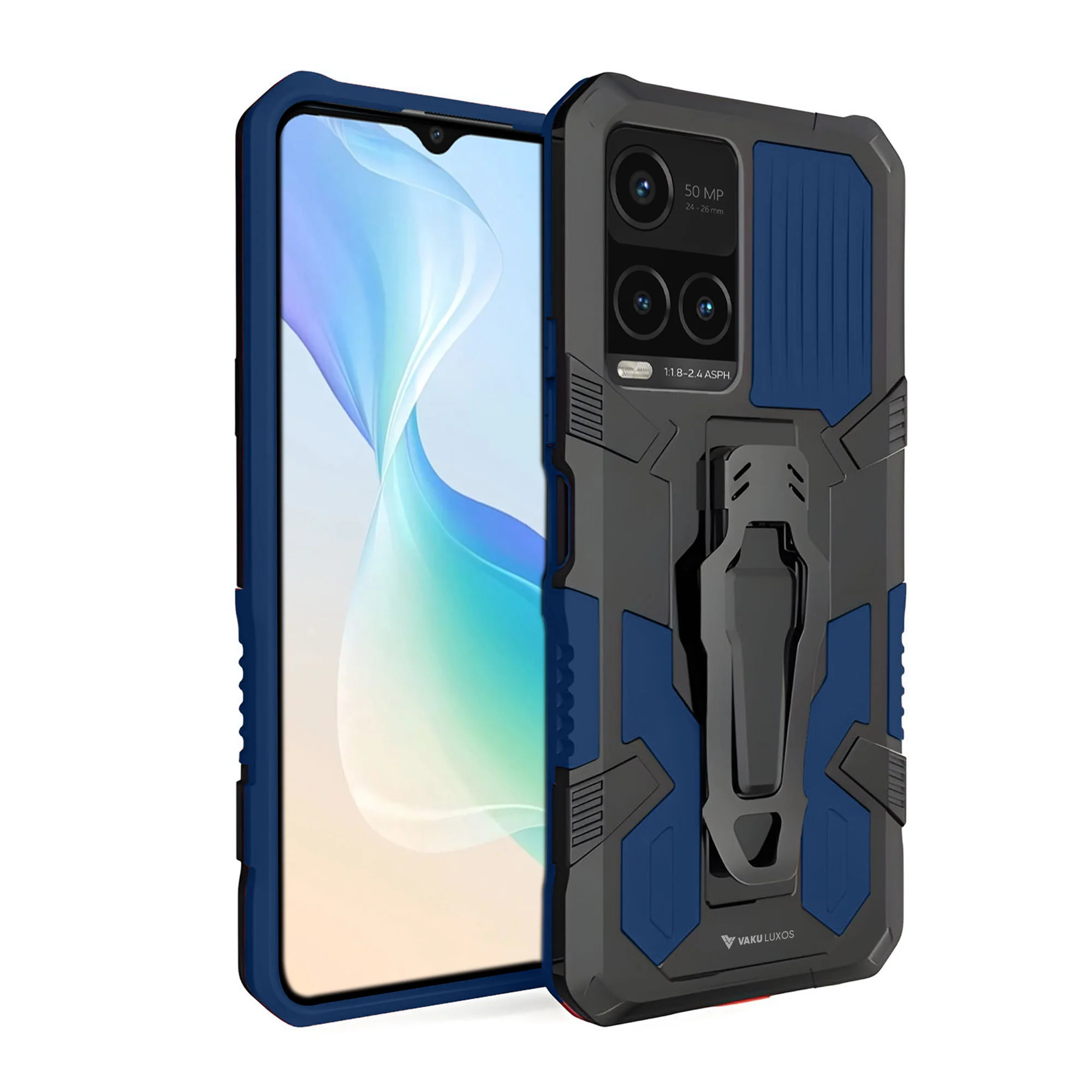 Vaku ® Vivo Y33T Vanguard Military Grade Back Cover - Image 15