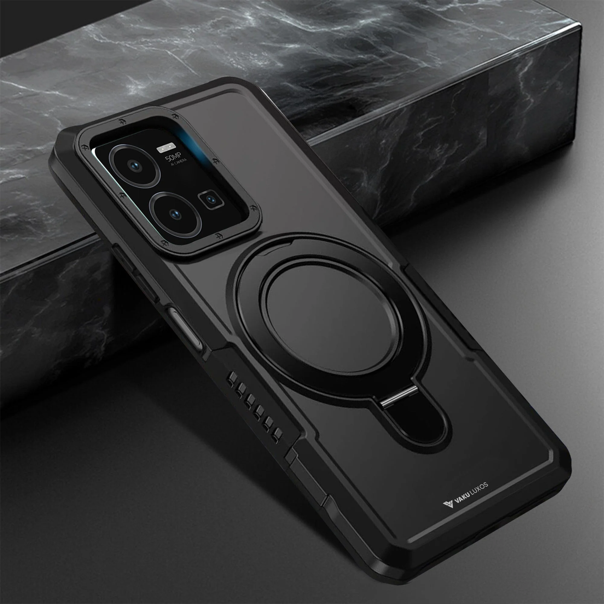 Vaku ® Vivo Y35 4G Astor Military Grade Armor Protective Back cover - Image 15