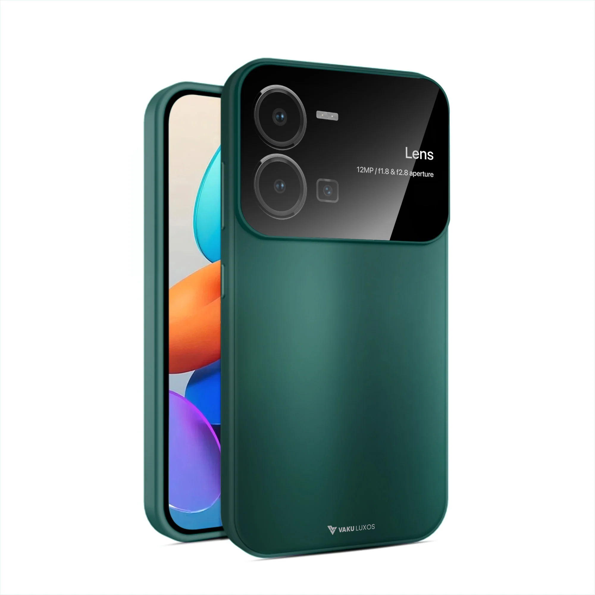 Vaku ® Vivo Y35 4G Glazed Polarized Camera Lens Protector Back Cover - Image 15