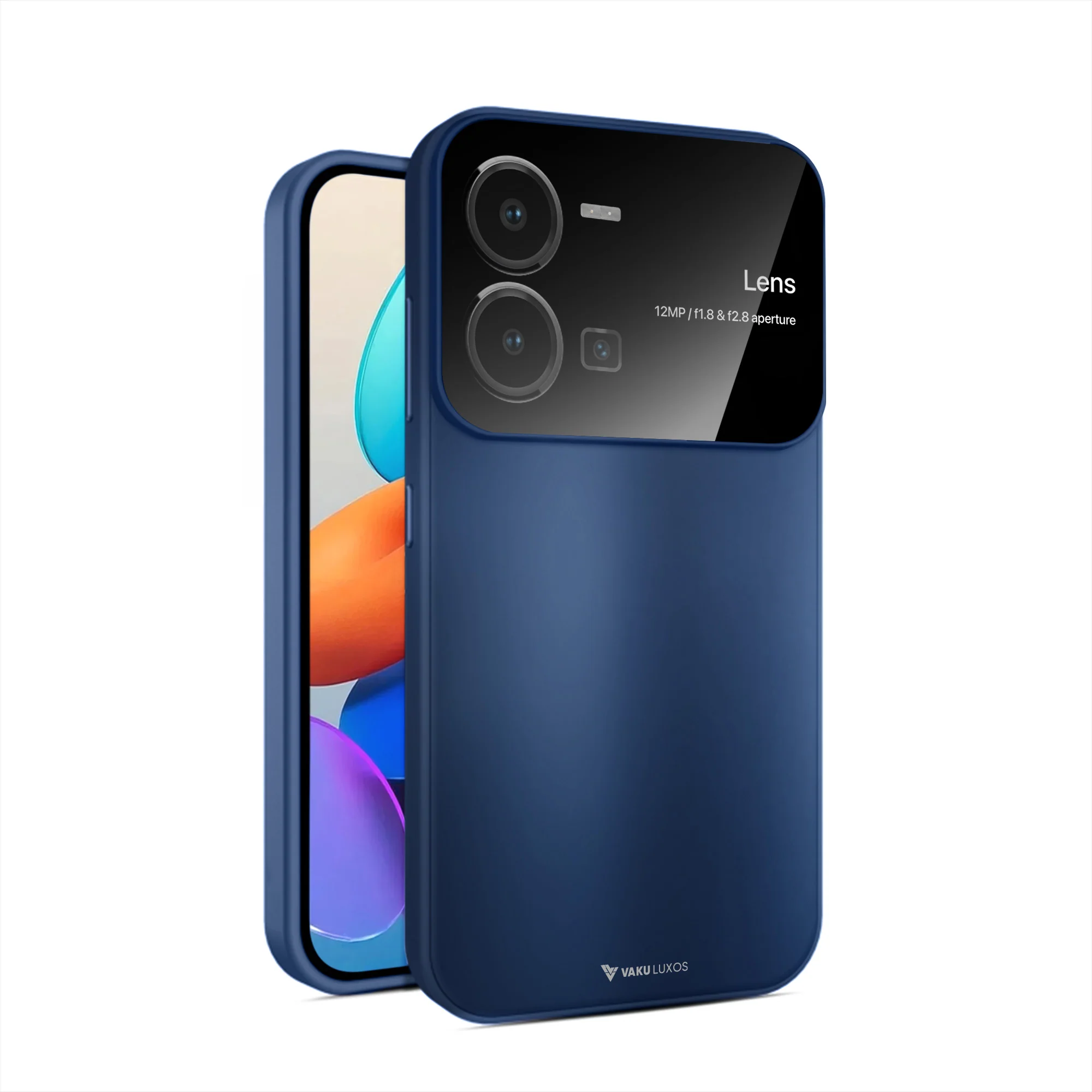 Vaku ® Vivo Y35 4G Glazed Polarized Camera Lens Protector Back Cover - Image 16