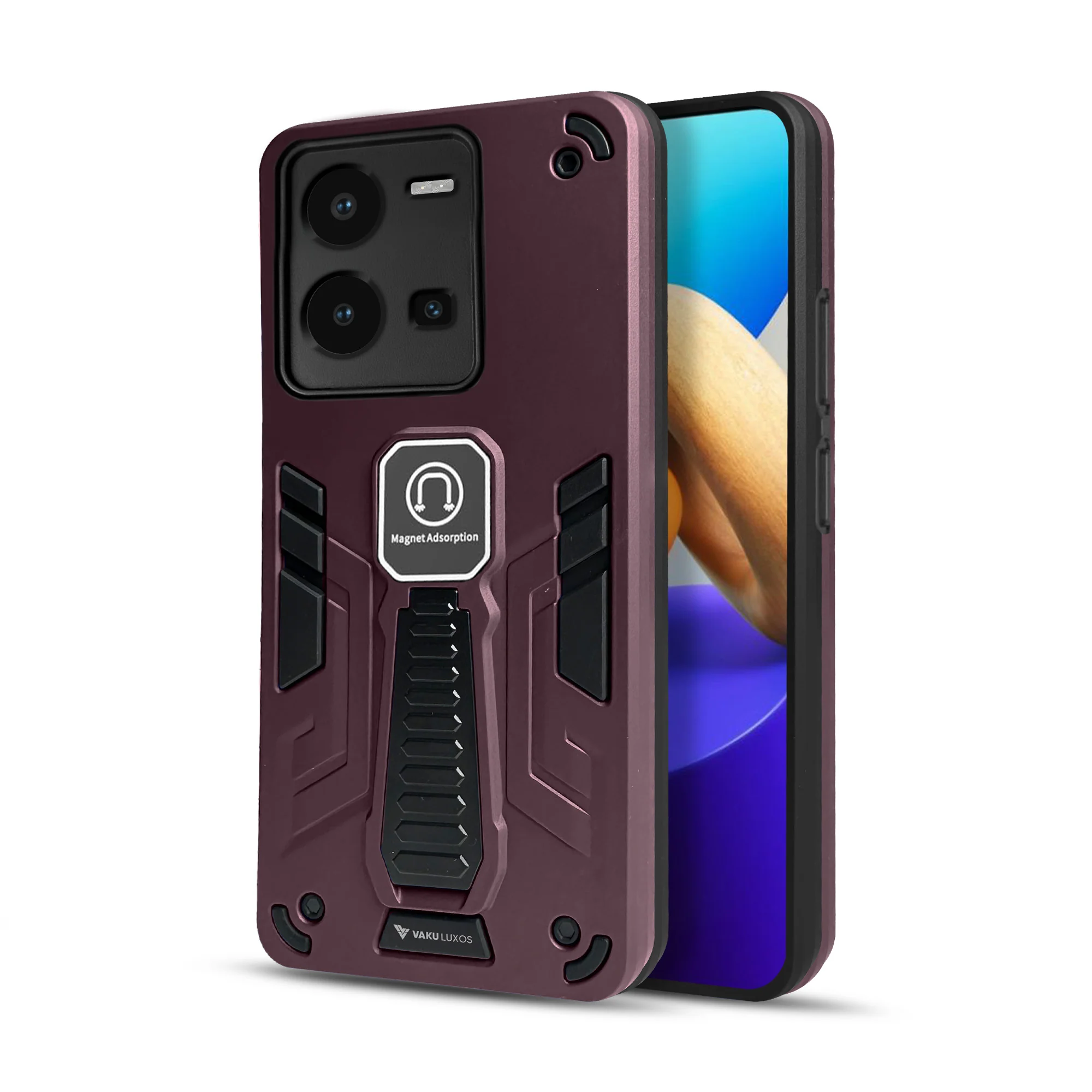 Vaku ® Vivo Y35 4G Valor Military Grade Shockproof Back Cover - Image 12