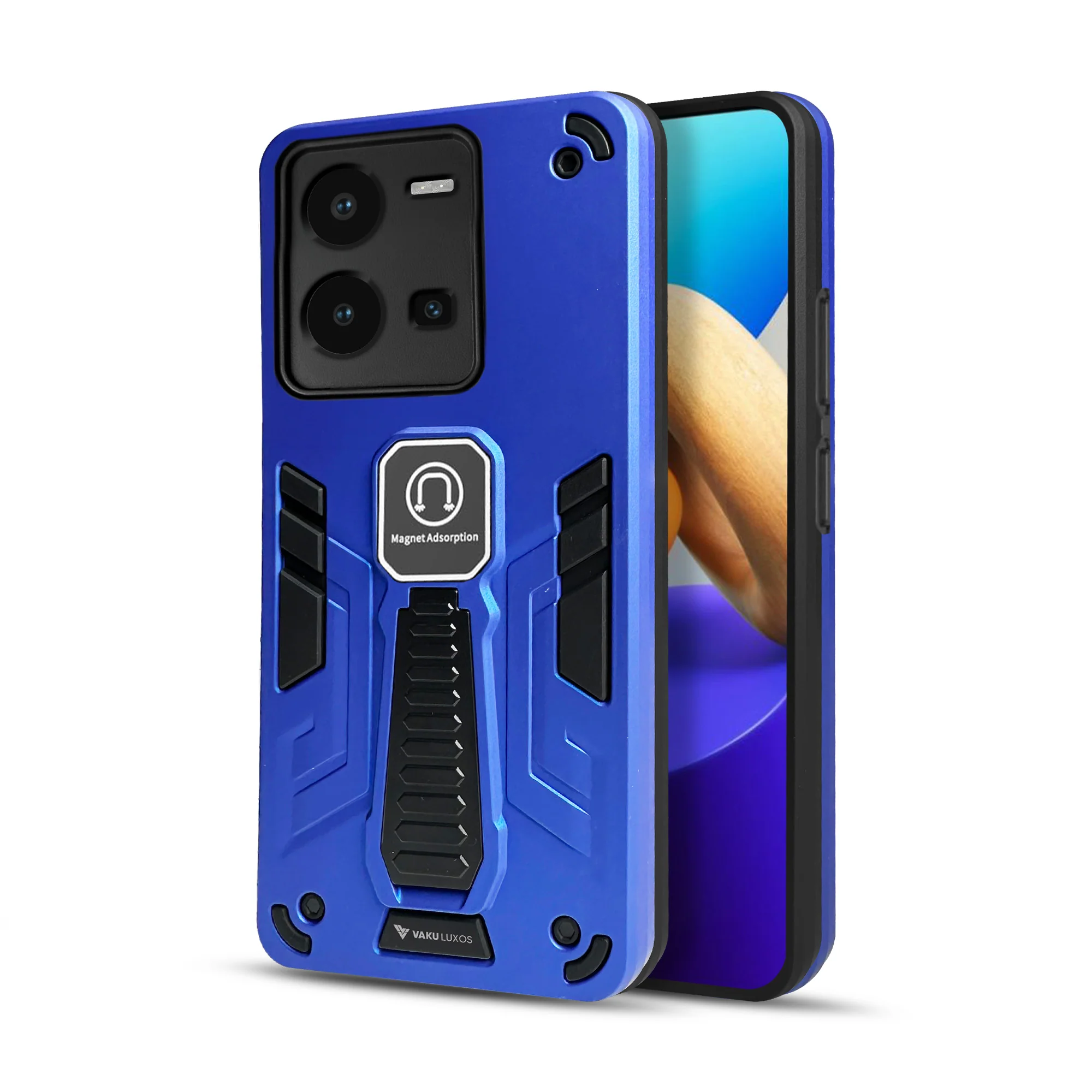 Vaku ® Vivo Y35 4G Valor Military Grade Shockproof Back Cover - Image 13