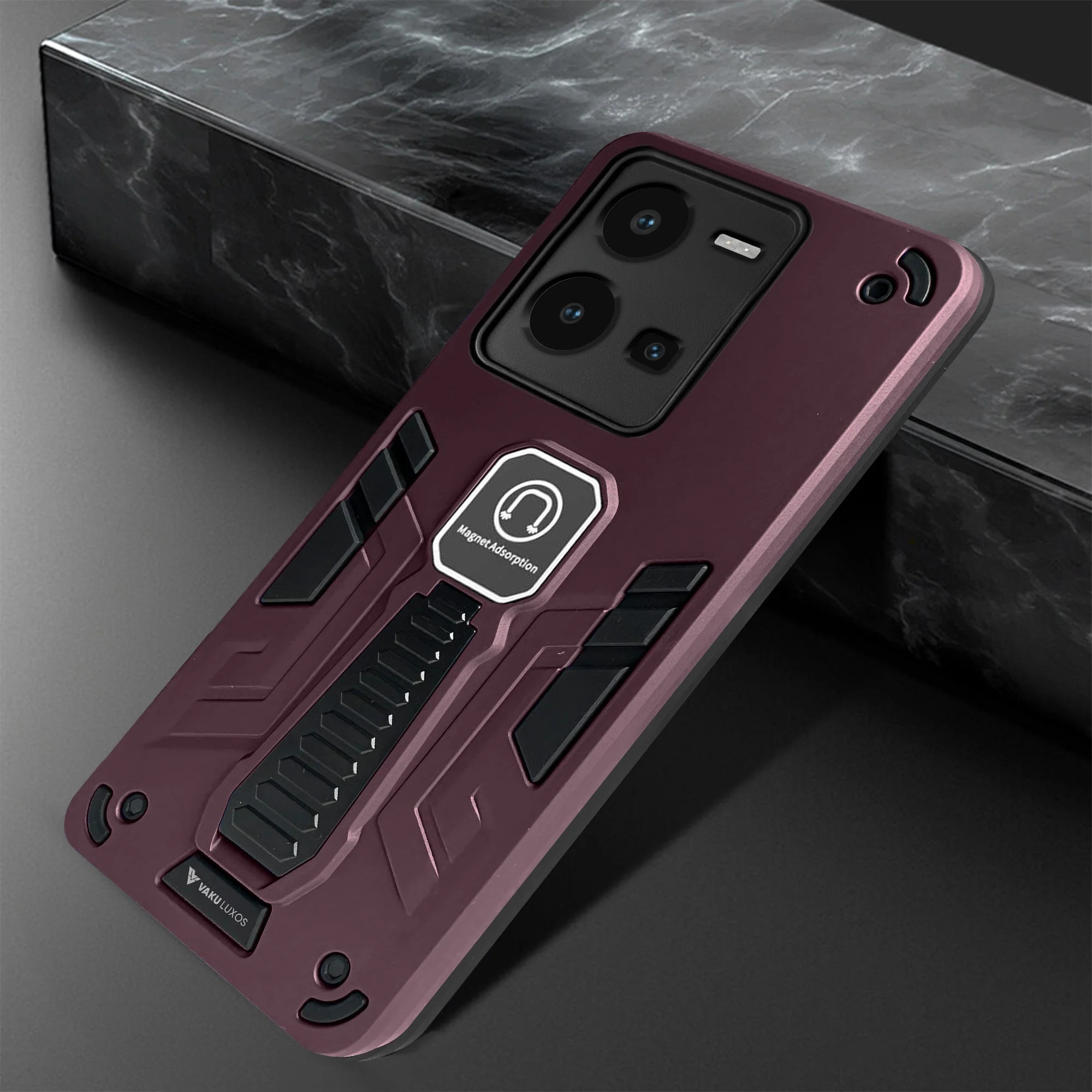Vaku ® Vivo Y35 4G Valor Military Grade Shockproof Back Cover - Image 7