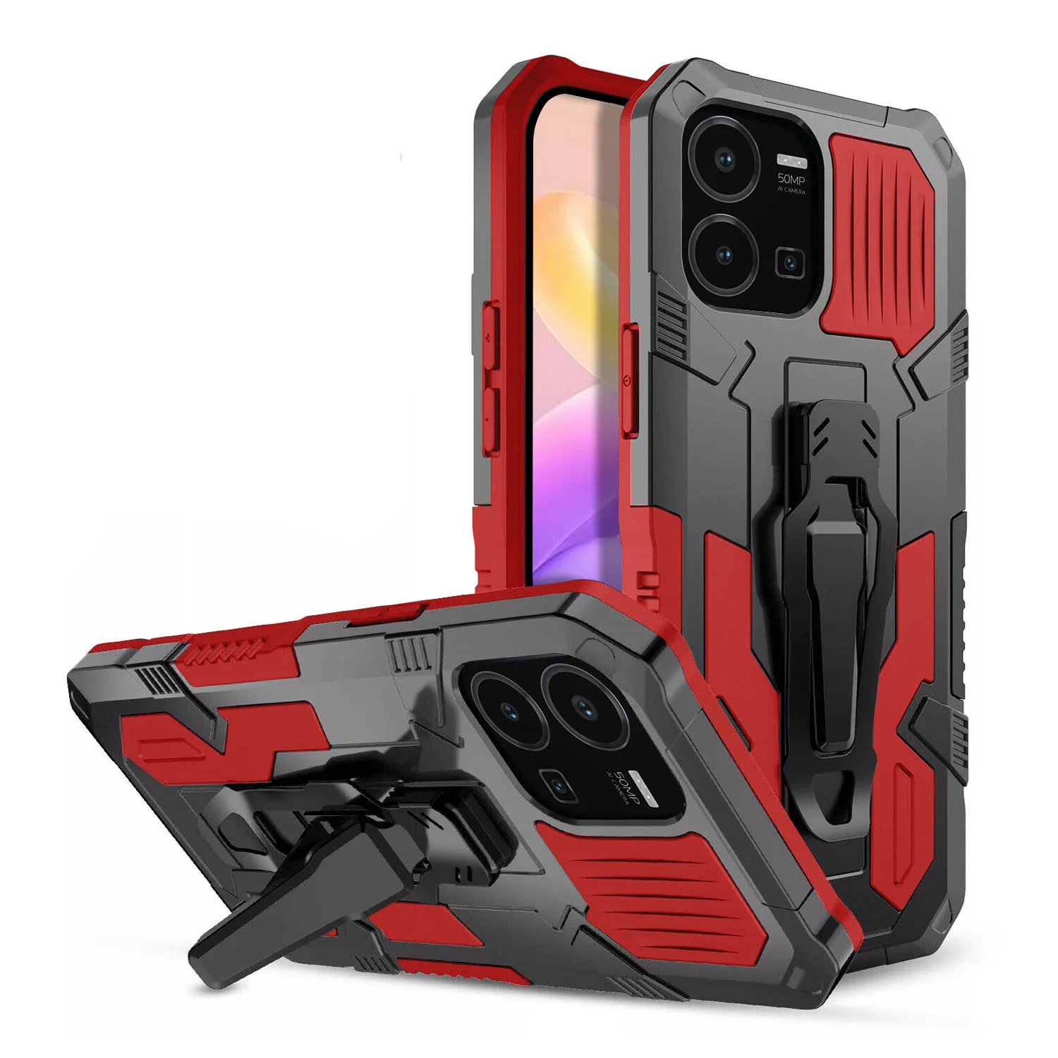 Vaku ® Vivo Y35 4G Vanguard Military Grade Back Cover - Image 14