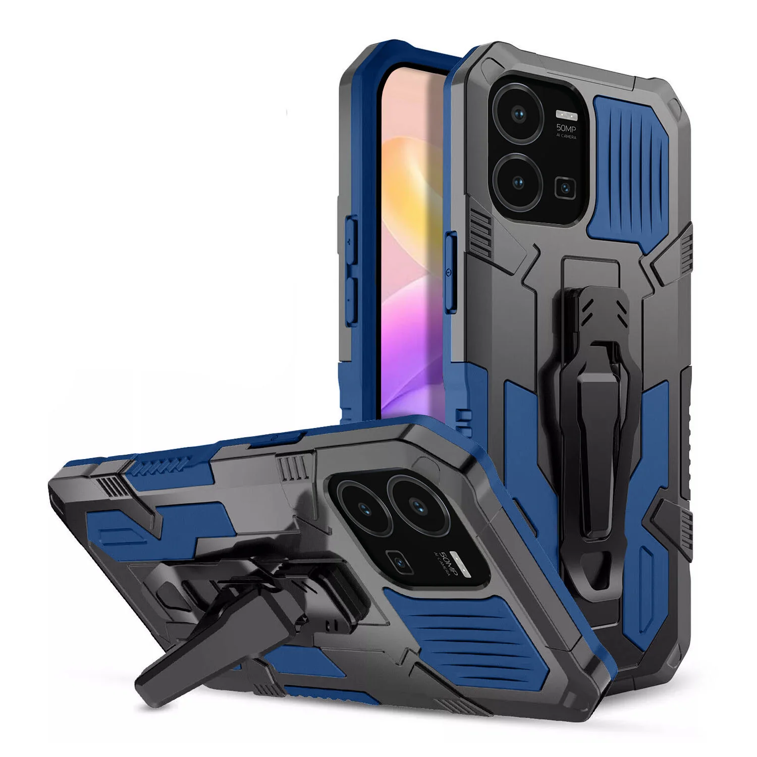 Vaku ® Vivo Y35 4G Vanguard Military Grade Back Cover - Image 16