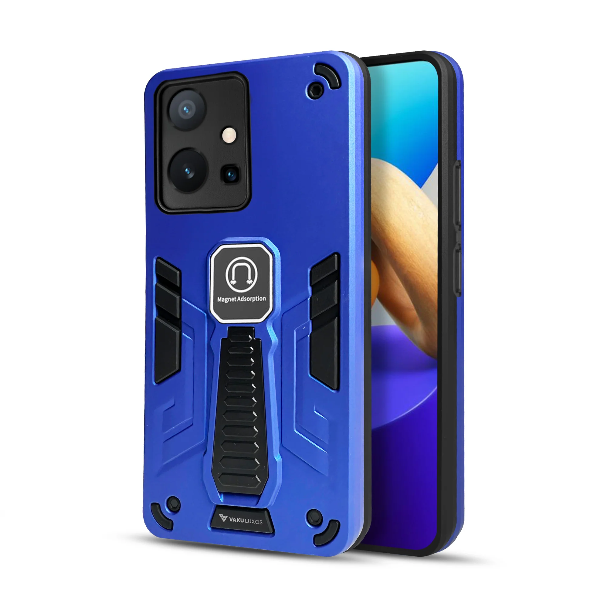 Vaku ® Vivo Y55s 5G Valor Military Grade Shockproof Back Cover - Image 11