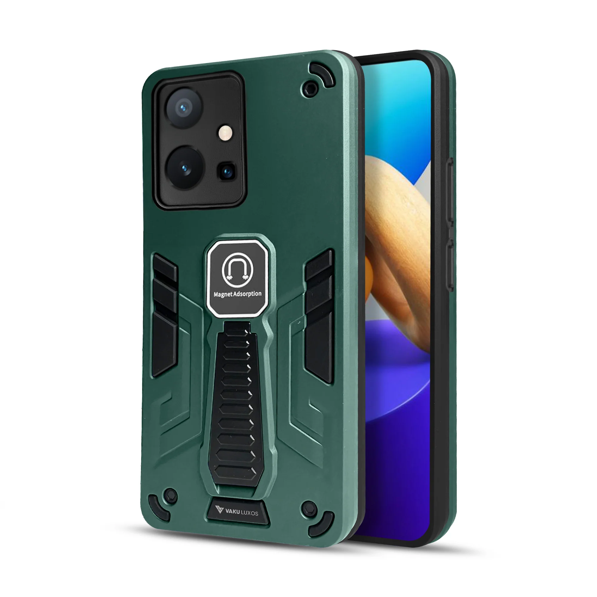 Vaku ® Vivo Y55s 5G Valor Military Grade Shockproof Back Cover - Image 12