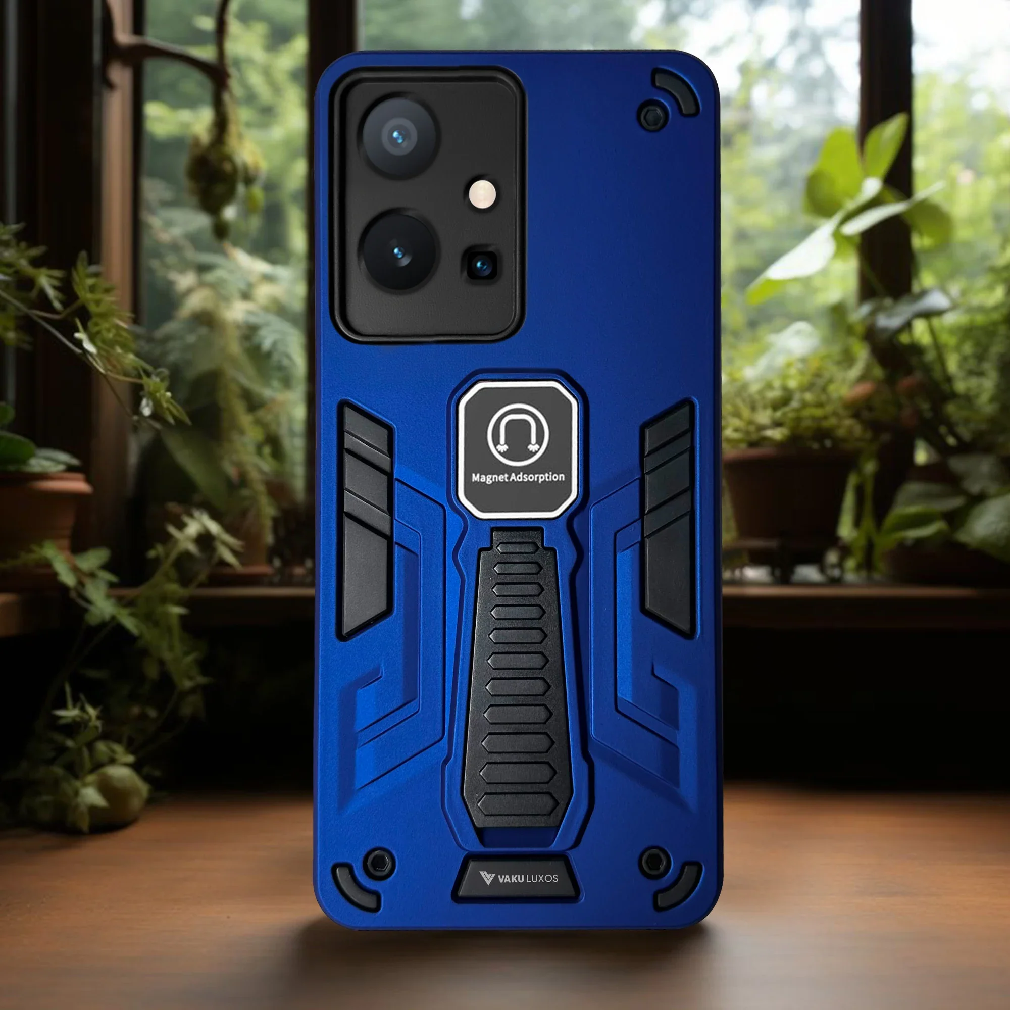 Vaku ® Vivo Y55s 5G Valor Military Grade Shockproof Back Cover - Image 3