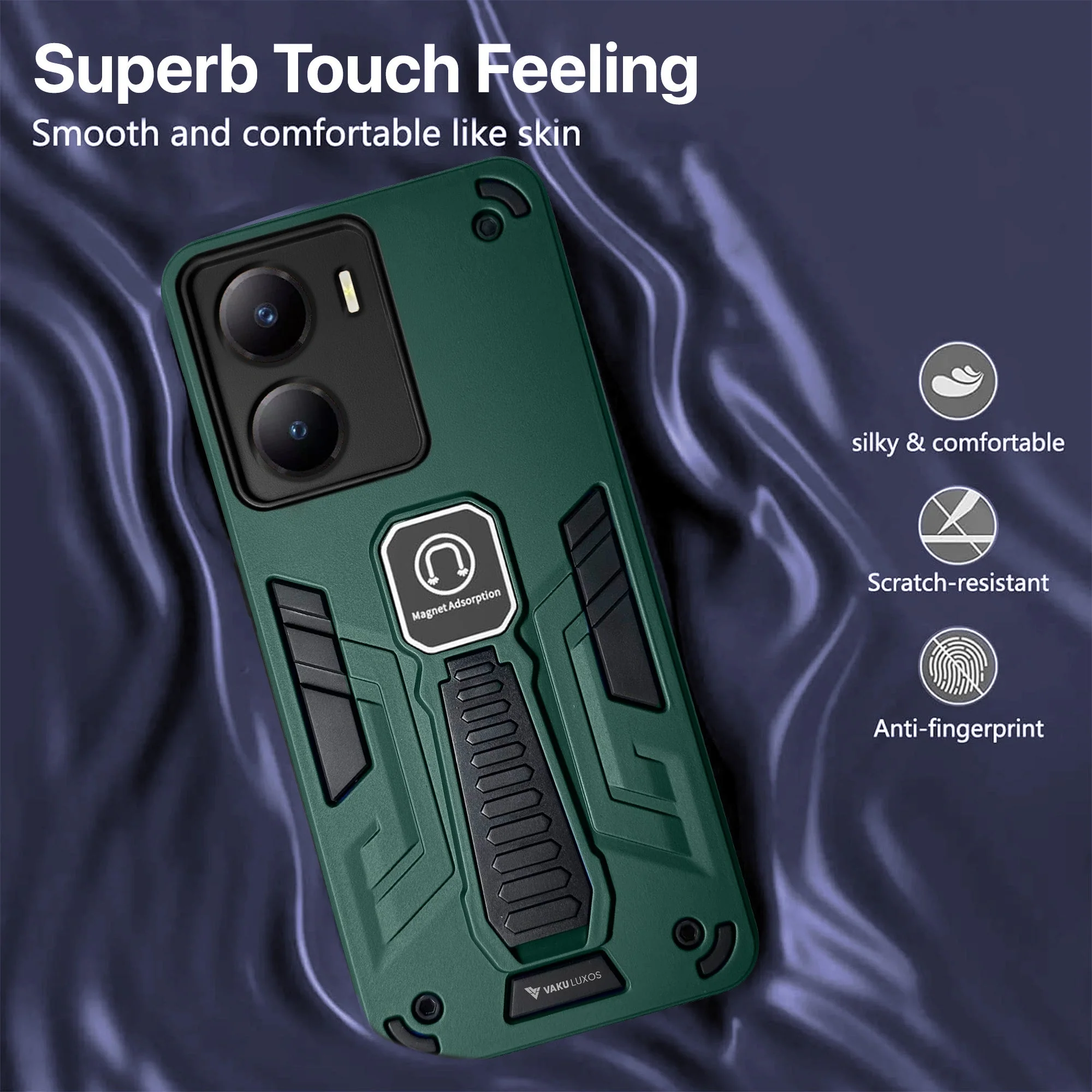 Vaku ® Vivo Y56 5G Valor Military Grade Shockproof Back Cover - Image 10