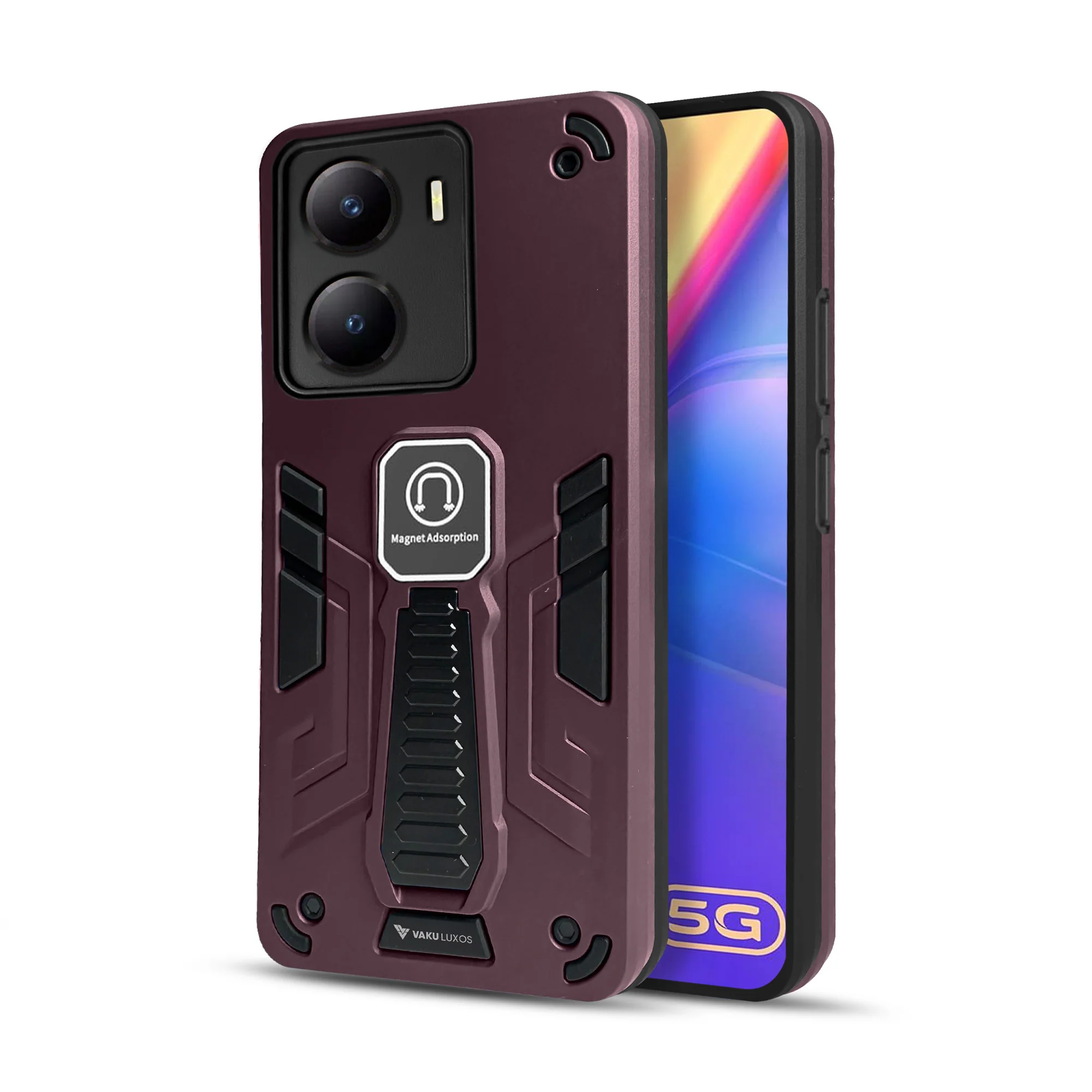 Vaku ® Vivo Y56 5G Valor Military Grade Shockproof Back Cover - Image 12