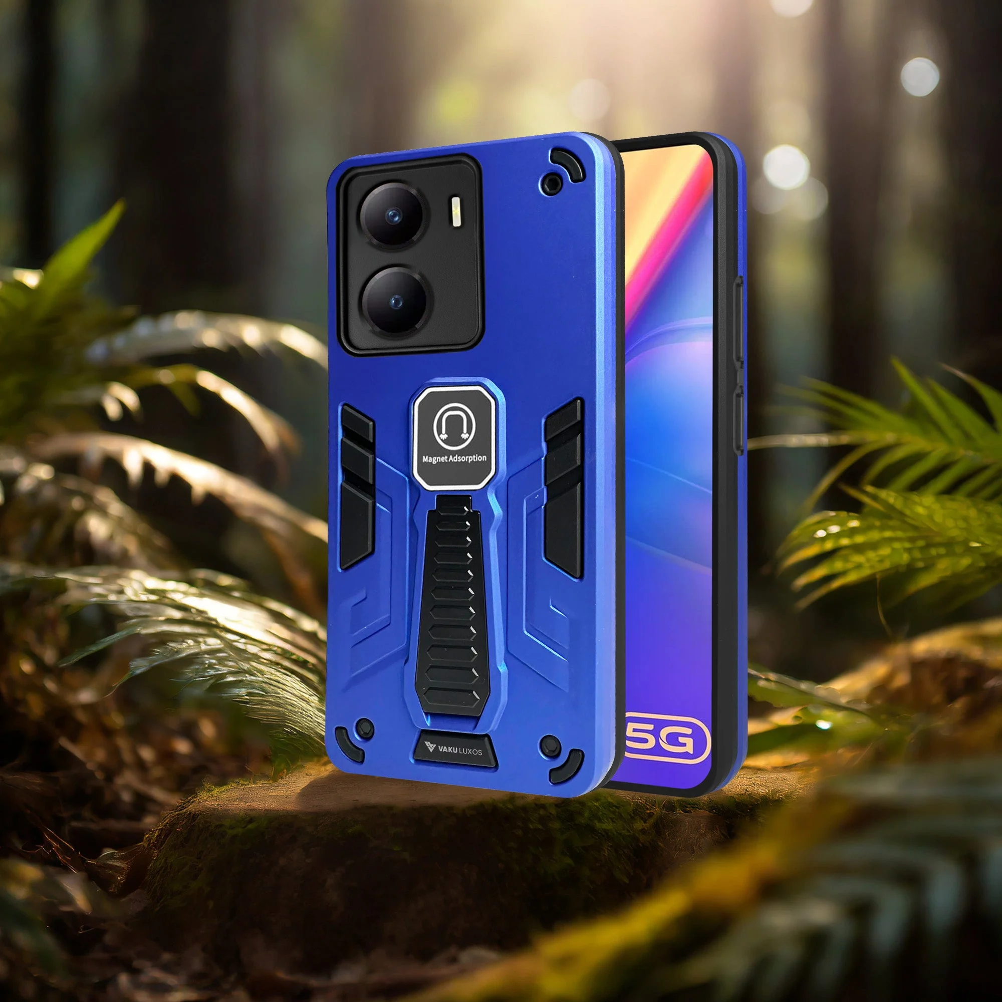 Vaku ® Vivo Y56 5G Valor Military Grade Shockproof Back Cover - Image 6