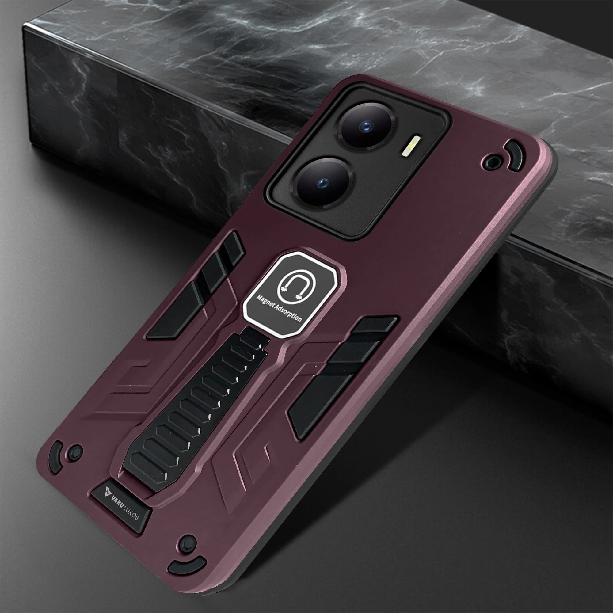 Vaku ® Vivo Y56 5G Valor Military Grade Shockproof Back Cover - Image 7