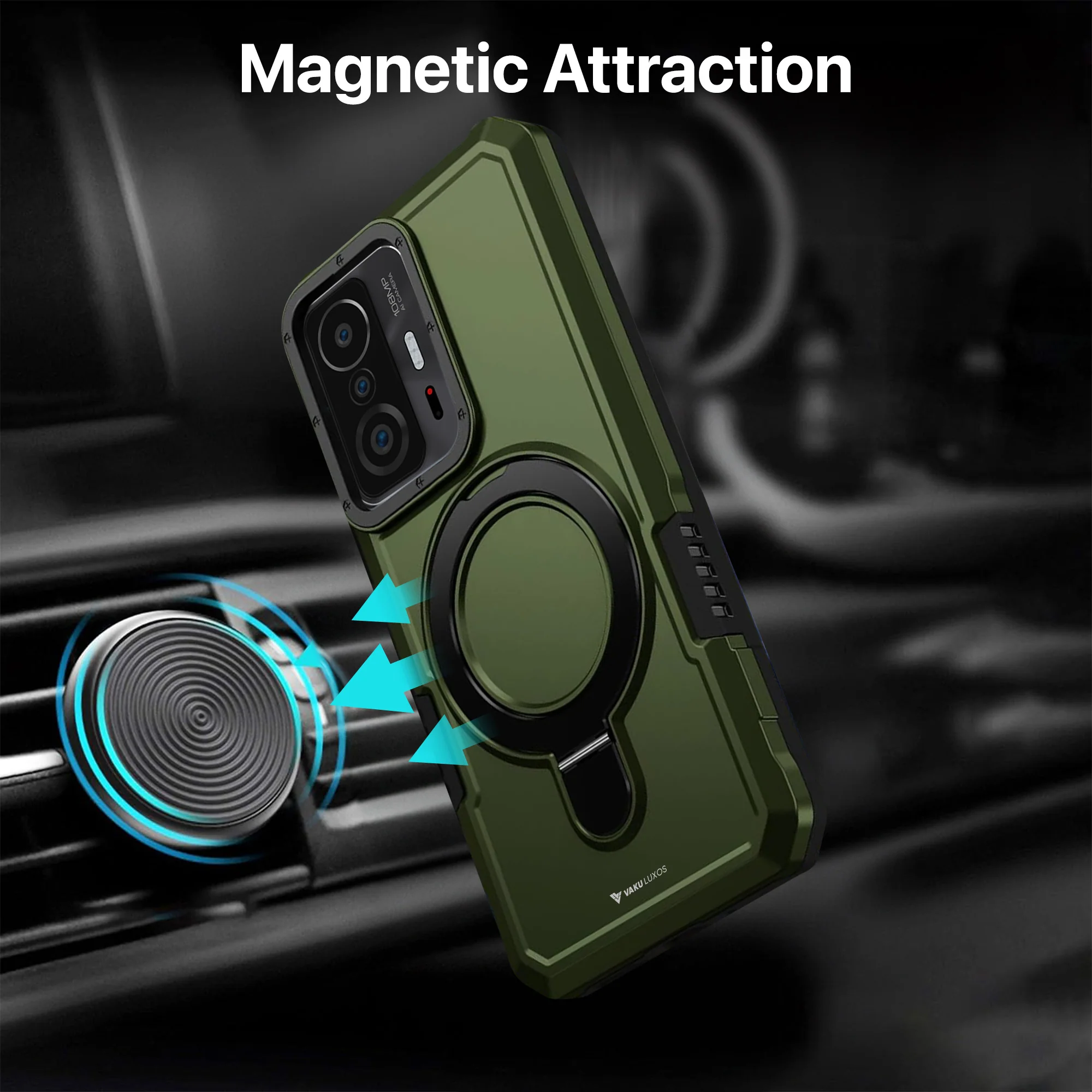 Vaku ® Xiaomi 11T Pro 5G Astor Military Grade Armor Protective Back cover - Image 8