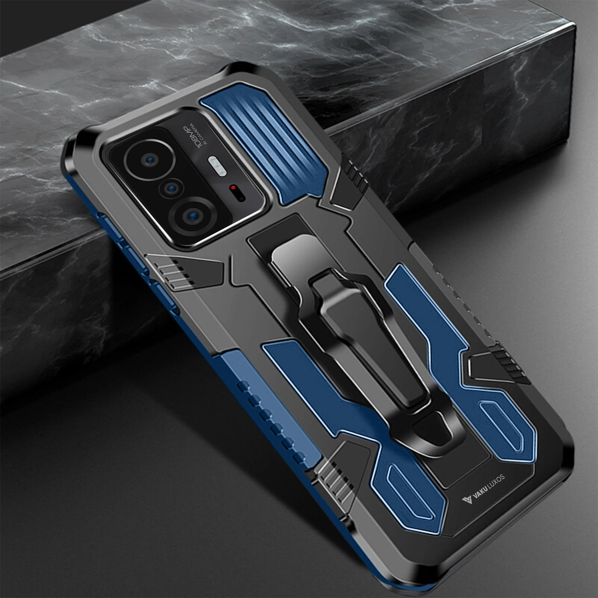 Vaku ® Xiaomi 11T Pro 5G Vanguard Military Grade Back Cover - Image 12