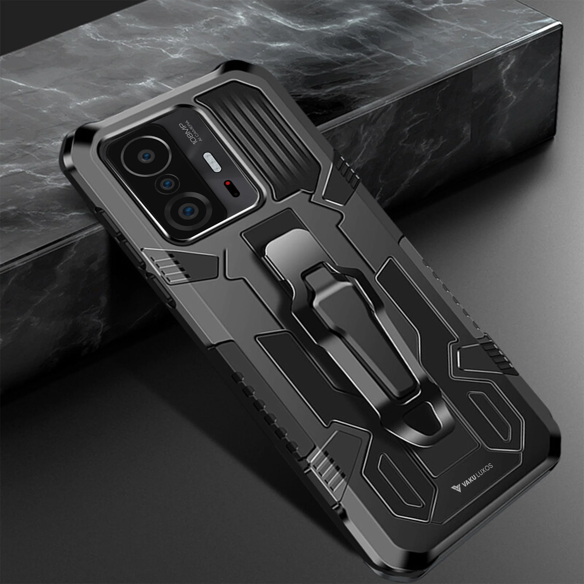 Vaku ® Xiaomi 11T Pro 5G Vanguard Military Grade Back Cover - Image 15