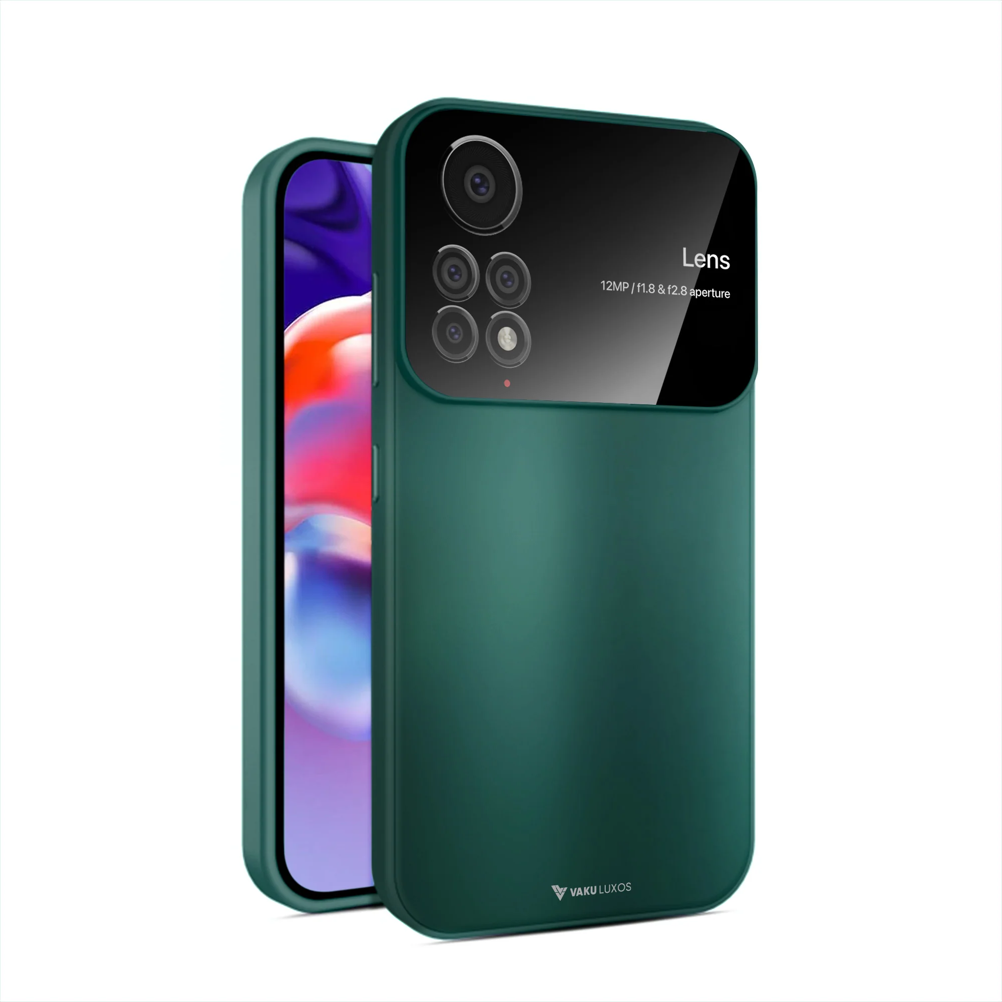 Vaku ® Xiaomi Redmi Note 11 Pro Glazed Polarized Camera Lens Protector Back Cover - Image 15