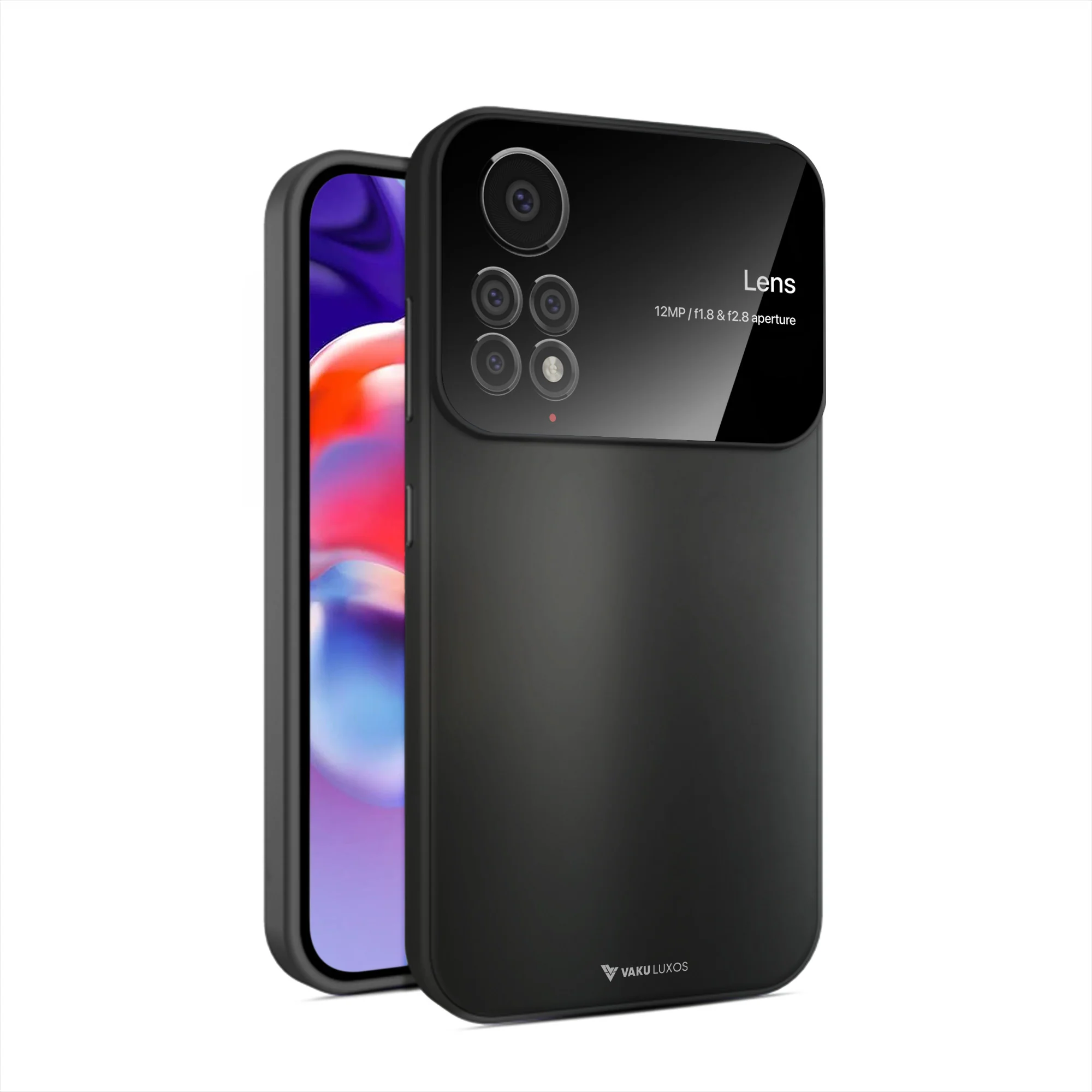 Vaku ® Xiaomi Redmi Note 11 Pro Plus Glazed Polarized Camera Lens Protector Back Cover