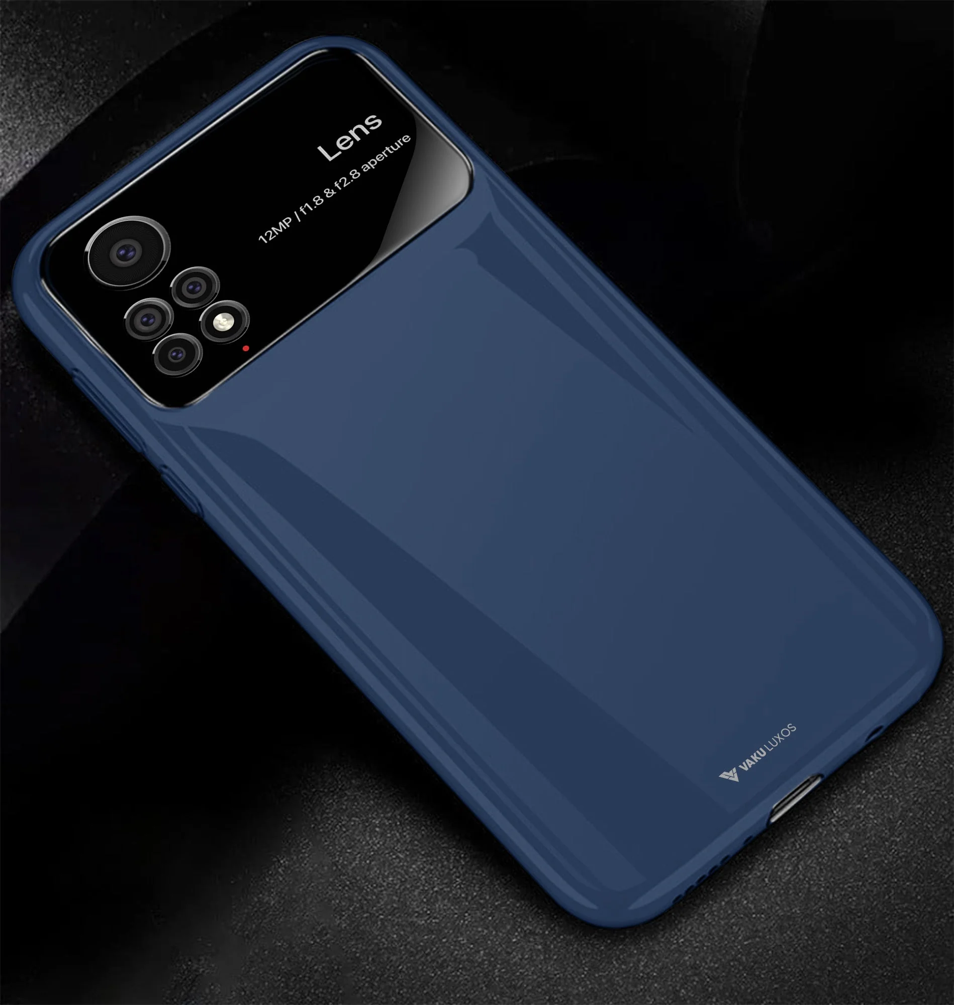 Vaku ® Xiaomi Redmi Note 11 Pro Plus Glazed Polarized Camera Lens Protector Back Cover - Image 10