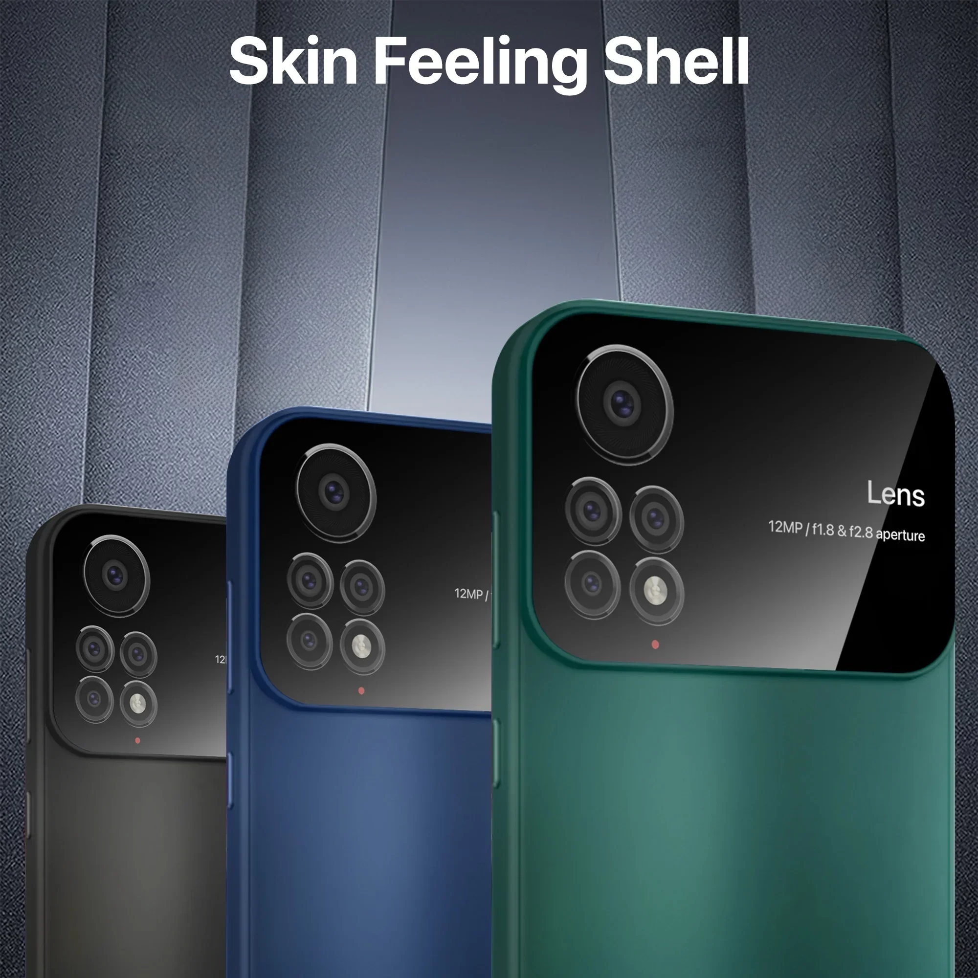Vaku ® Xiaomi Redmi Note 11 Pro Plus Glazed Polarized Camera Lens Protector Back Cover - Image 14