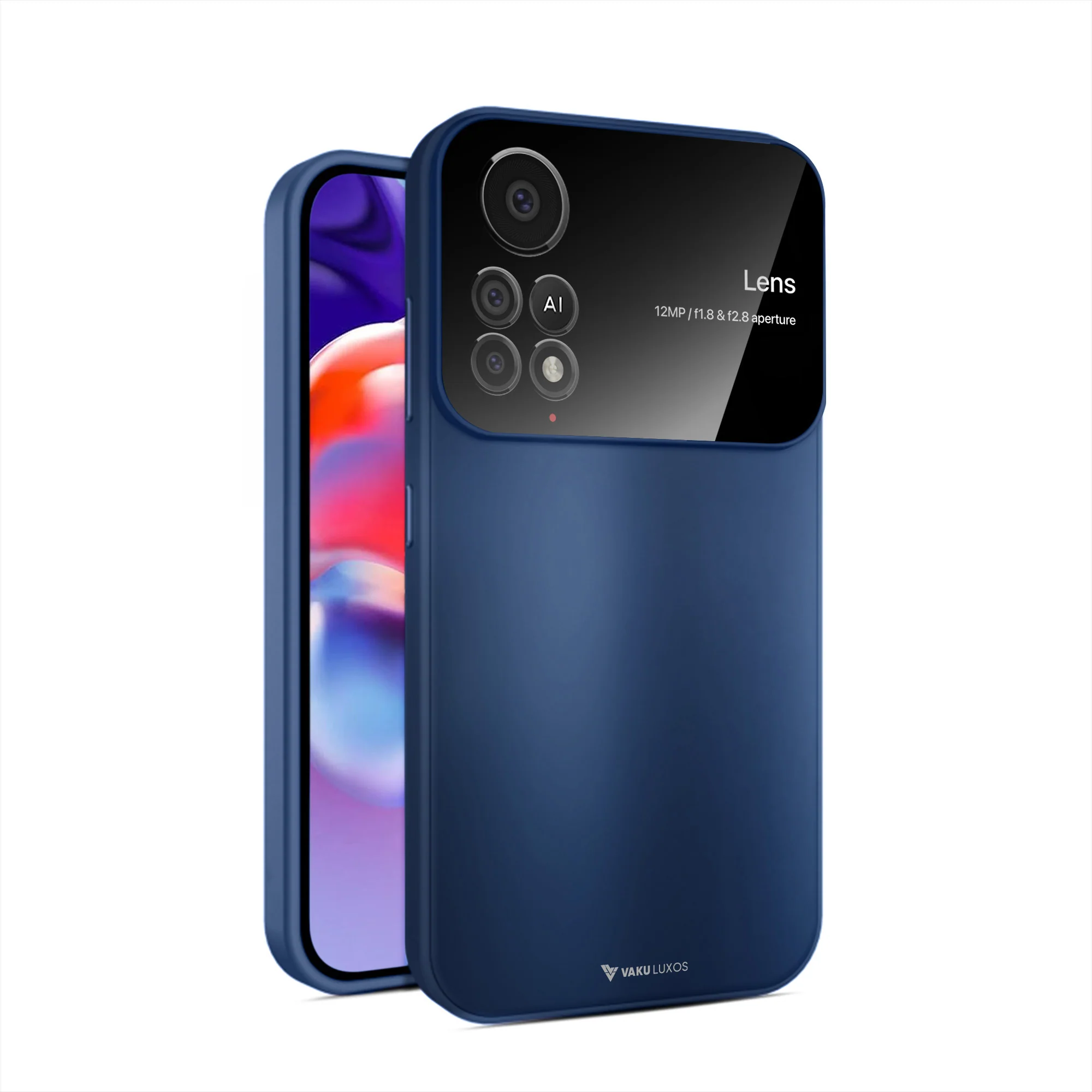 Vaku ® Xiaomi Redmi Note 11 Pro Plus Glazed Polarized Camera Lens Protector Back Cover - Image 16