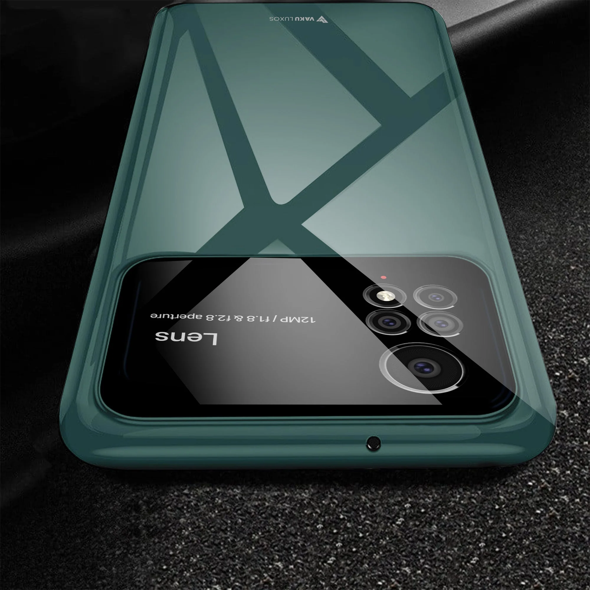 Vaku ® Xiaomi Redmi Note 11 Pro Plus Glazed Polarized Camera Lens Protector Back Cover - Image 3