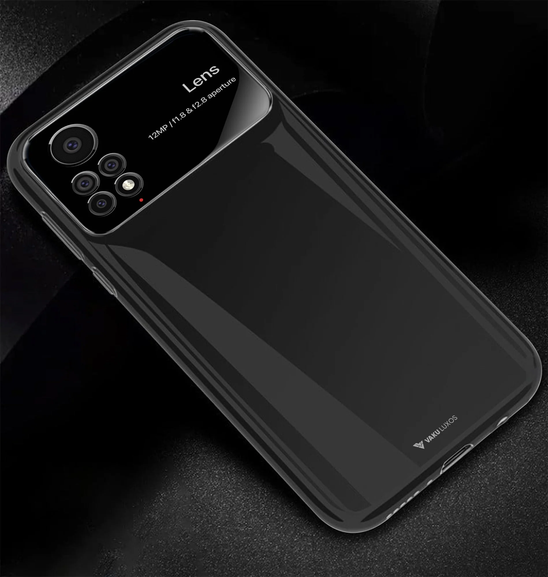 Vaku ® Xiaomi Redmi Note 11 Pro Plus Glazed Polarized Camera Lens Protector Back Cover - Image 8