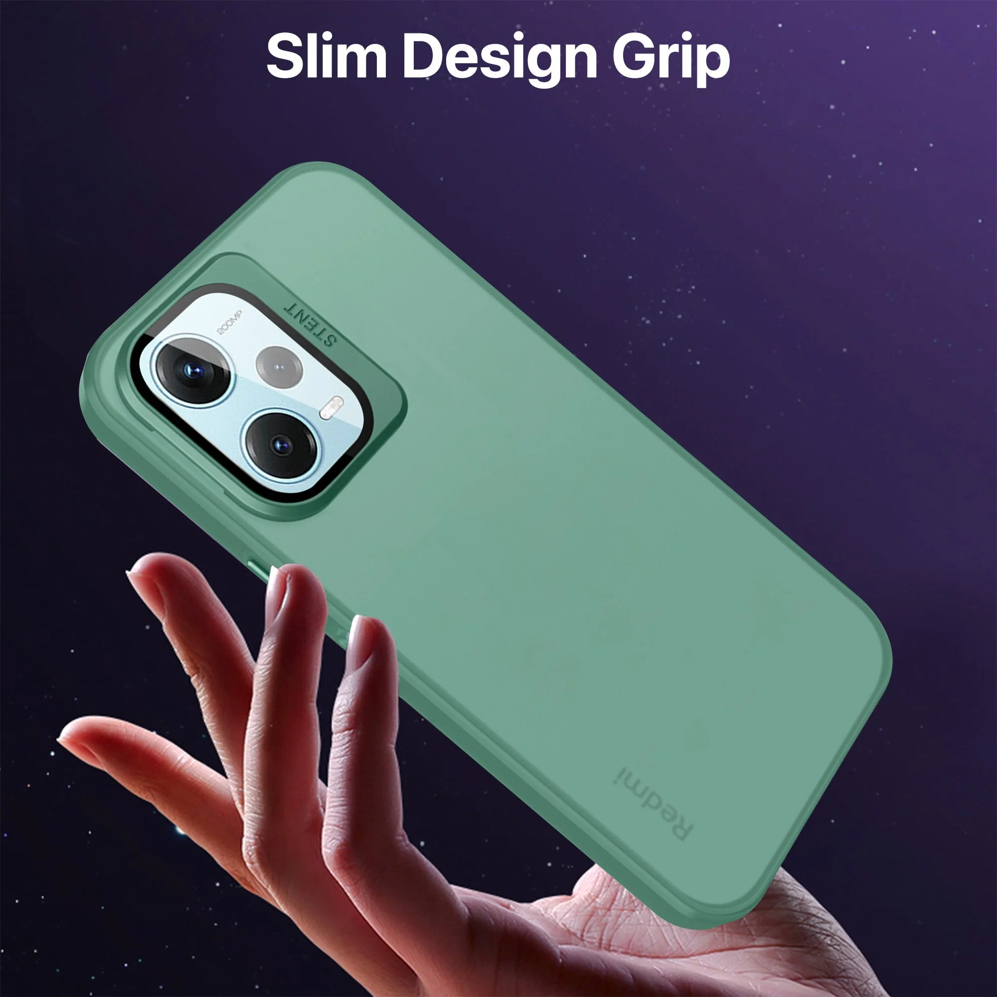 Vaku ® Xiaomi Redmi Note 12 5G Rime Frosted Translucent Back Cover - Image 8