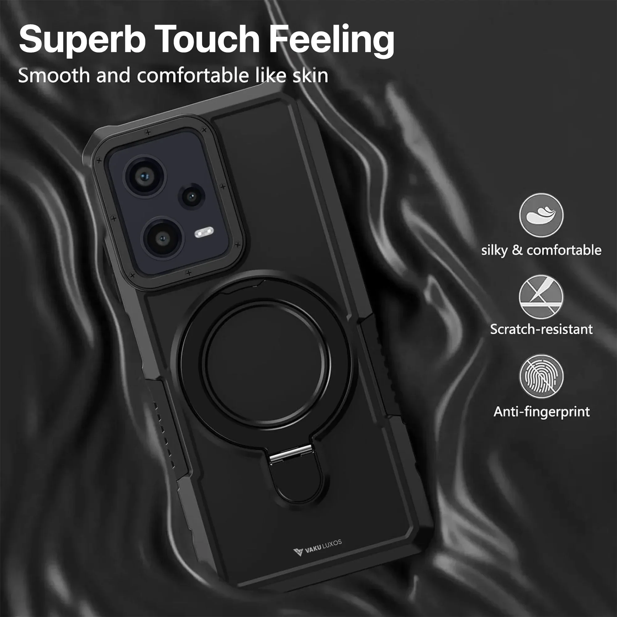 Vaku ® Xiaomi Redmi Note 12 Pro Plus 5G Astor Military Grade Armor Protective Back cover - Image 12