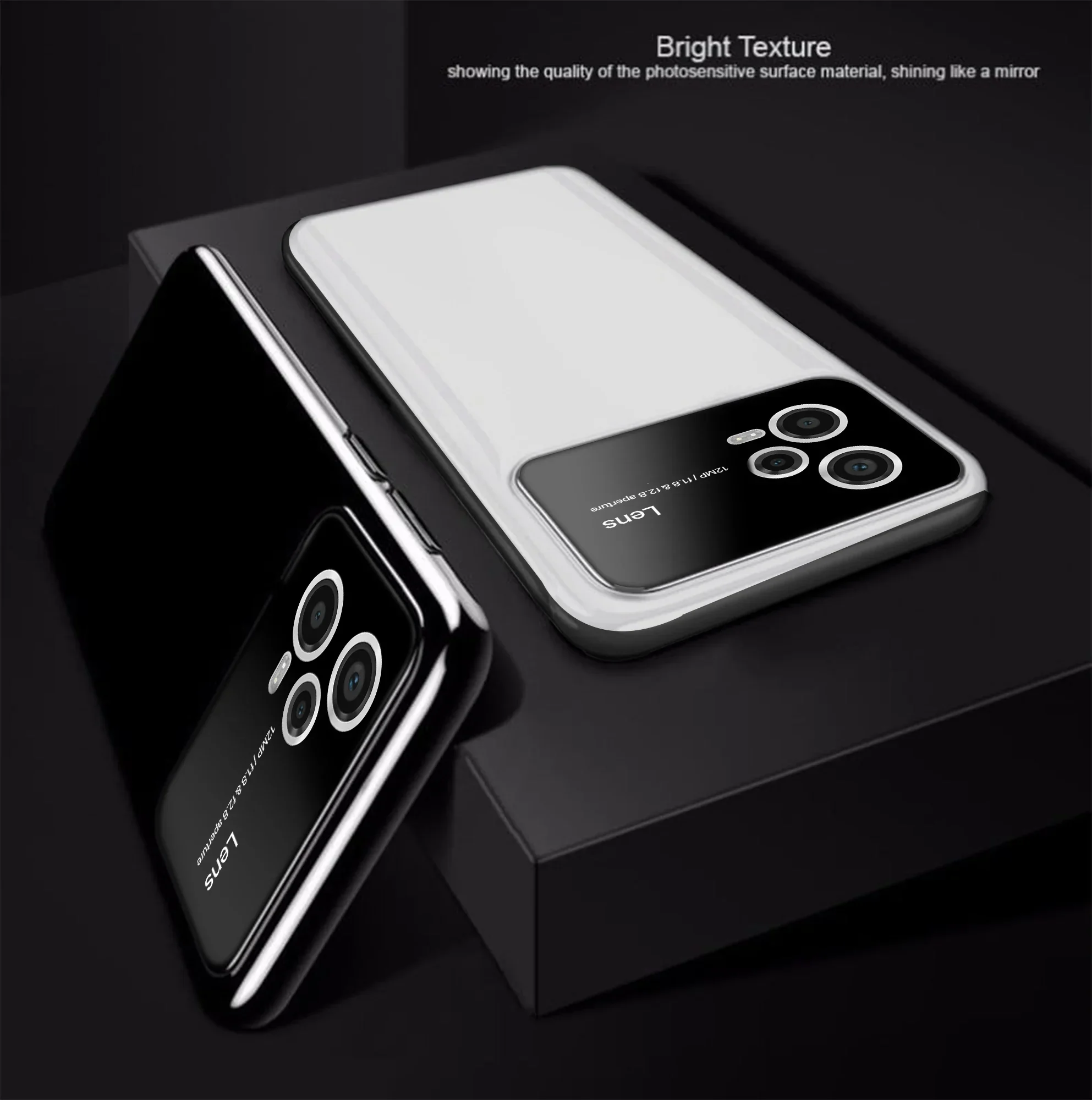 Vaku ® Xiaomi Redmi Note 12 Pro Polarized Large Window Glass Camera Protector Back Cover - Image 14