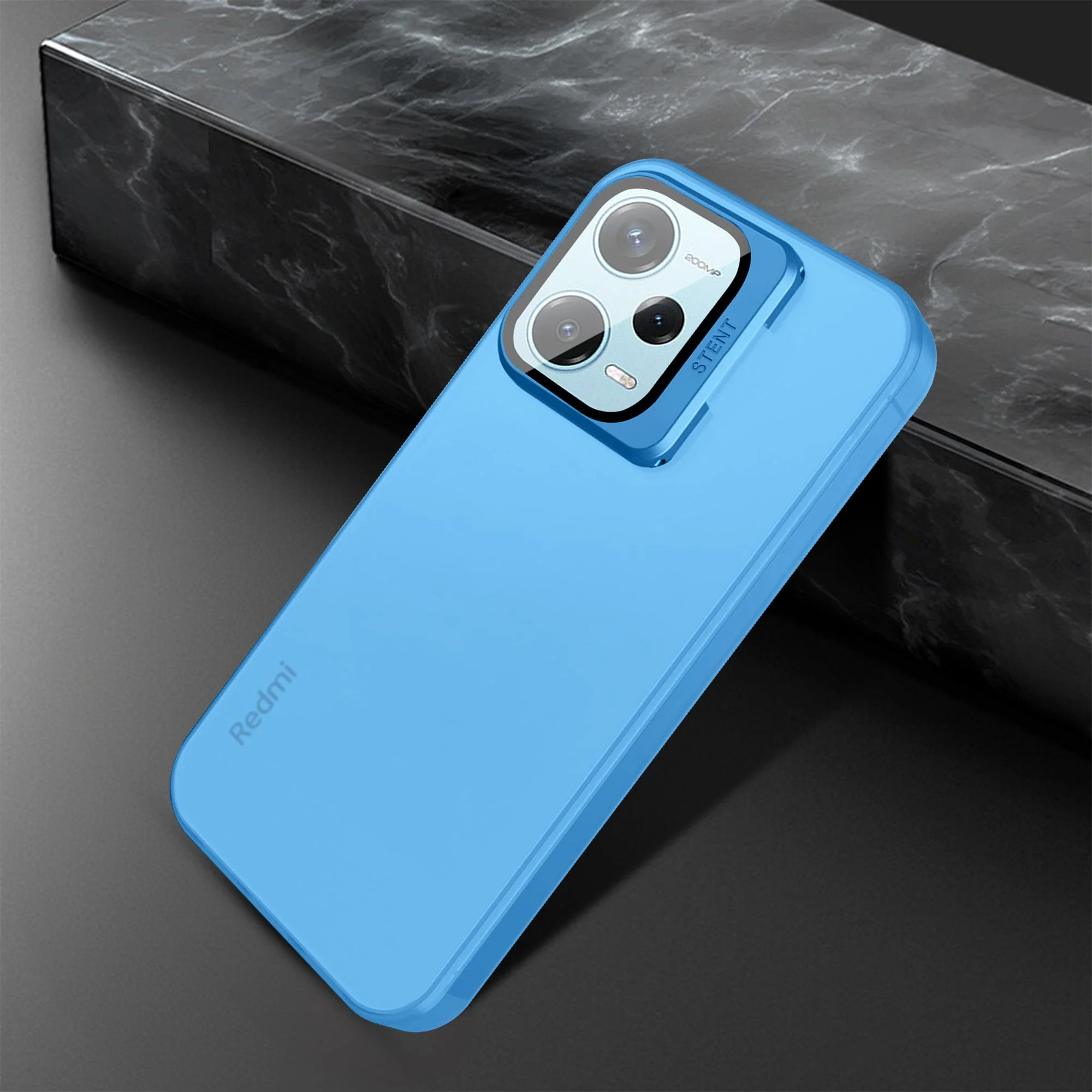 Vaku ® Xiaomi Redmi Note 12 Pro Rime Frosted Translucent Back Cover - Image 3