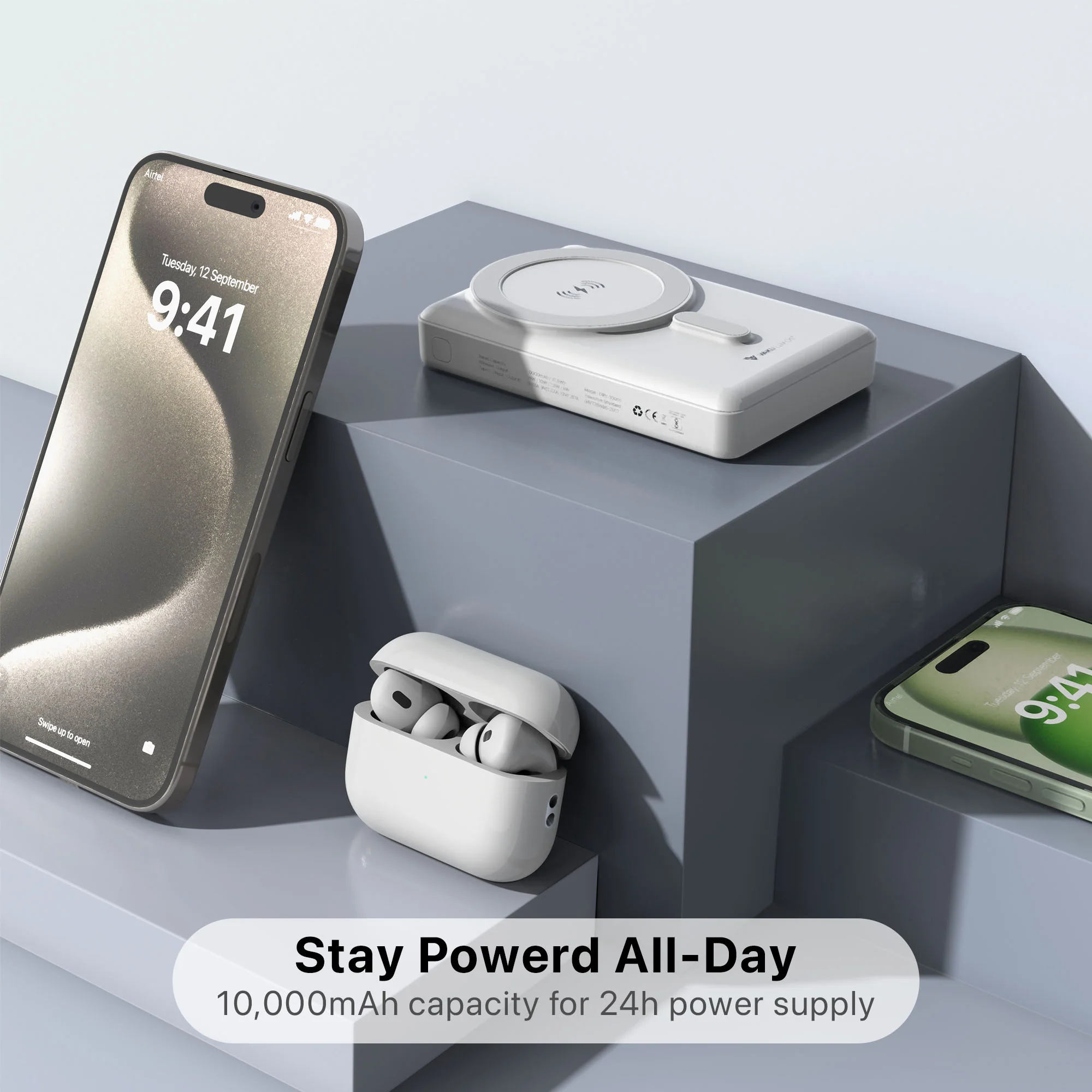 Vaku ® Xylon 10000mAh Magsafe 15W Super Fast Charging 20W PD Power Bank - Image 4