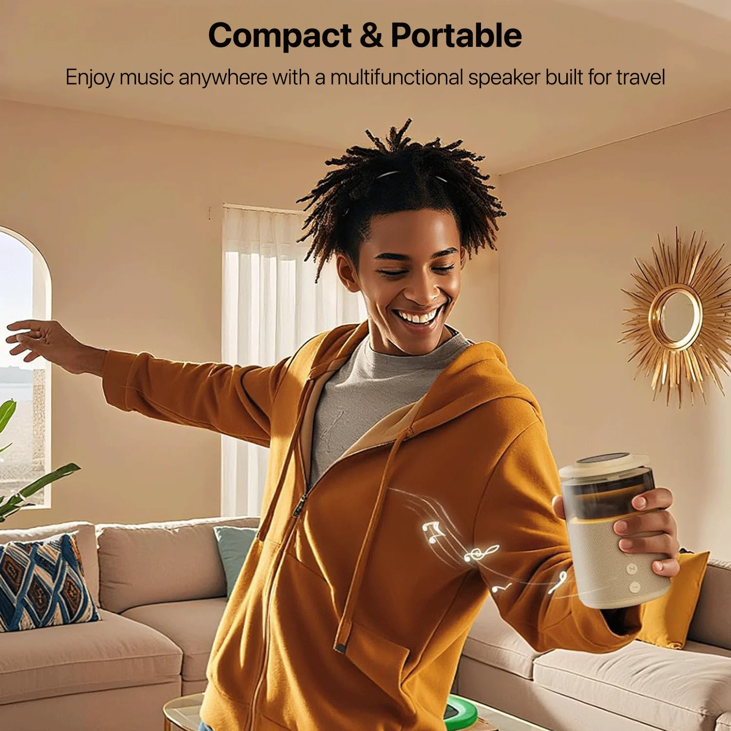Vaku Luxos ® 4-in-1 Triostation Bluetooth Speaker - Image 6