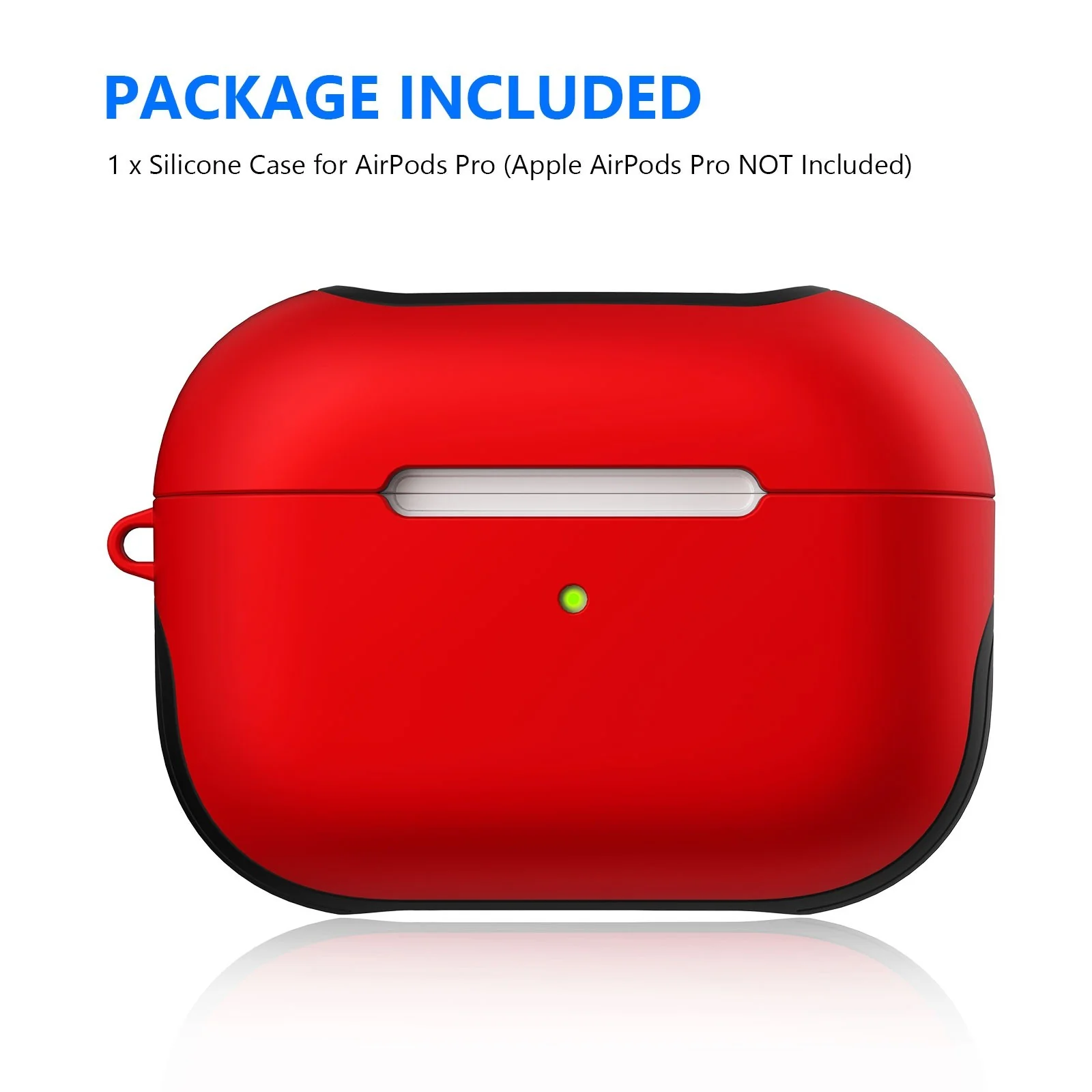 Vaku Luxos® Air Armor Apple Airpods Pro 2 Heavy Duty Hybrid Shockproof Cover Case with Wireless Charging Support - Image 8