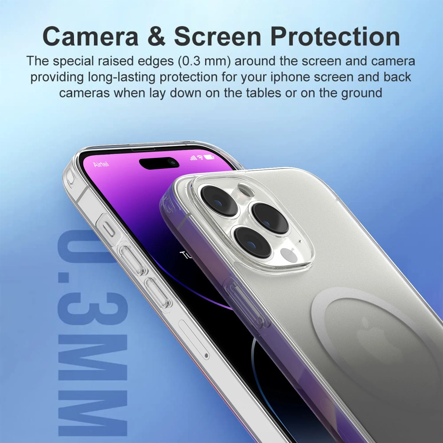 Vaku Luxos ® Apple iPhone 14 Pro Maven Colored Magsafe Series Back Cover - Image 3