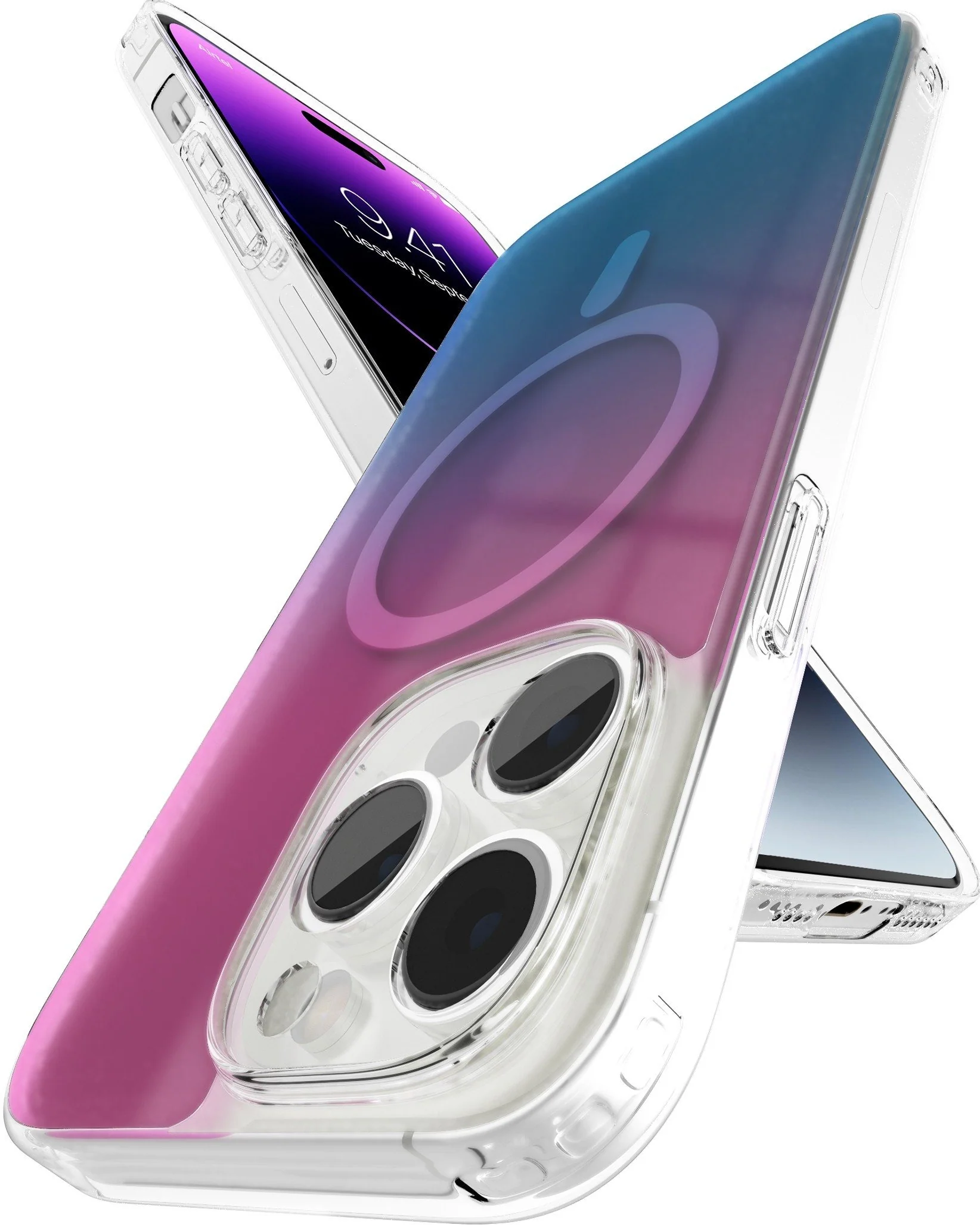 Vaku Luxos ® Apple iPhone 14 Pro Max Maven Colored Magsafe Series Back Cover - Image 7