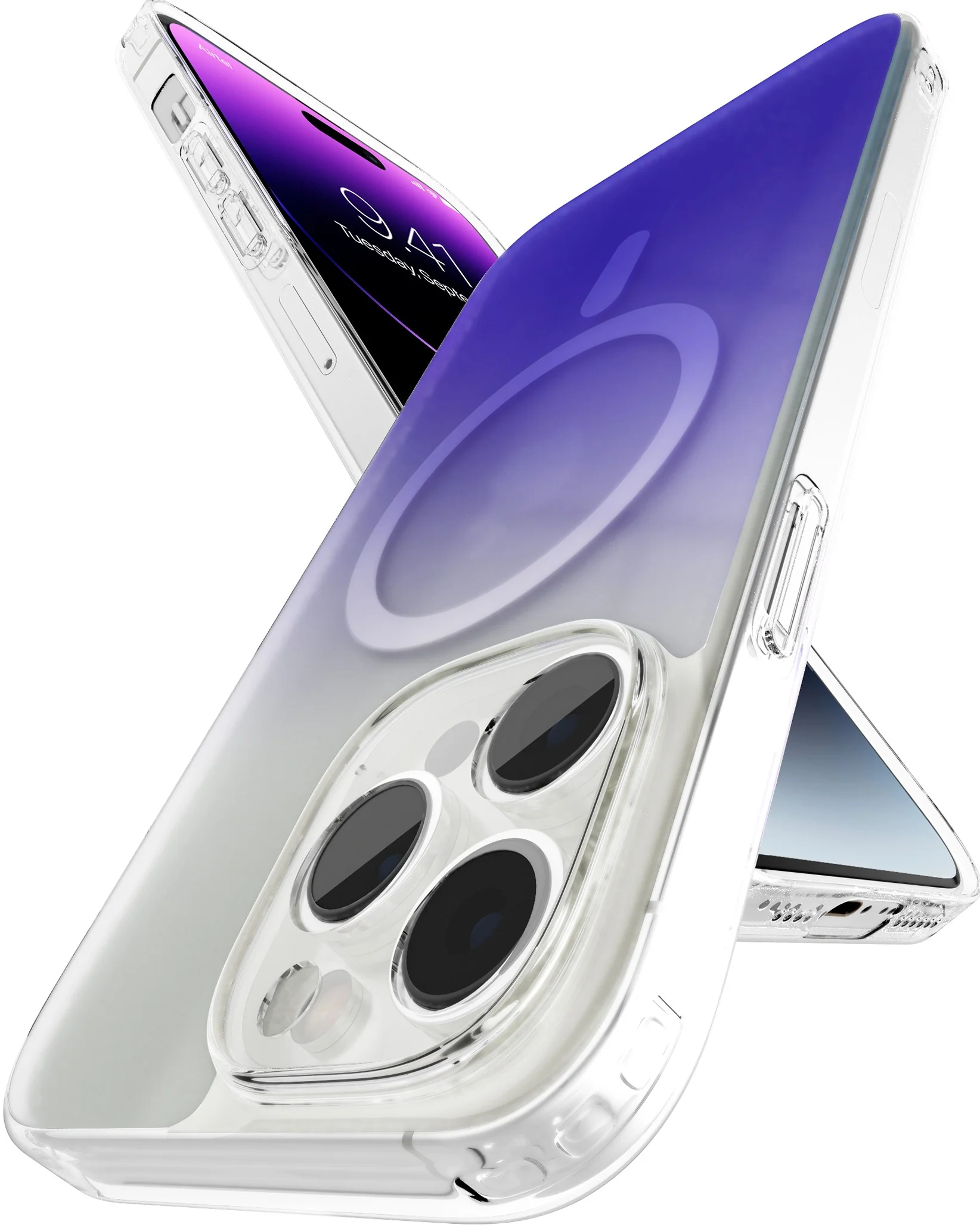 Vaku Luxos ® Apple iPhone 14 Pro Maven Colored Magsafe Series Back Cover - Image 4