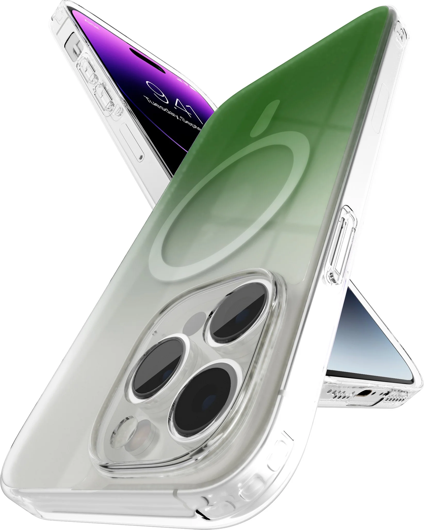 Vaku Luxos ® Apple iPhone 14 Pro Maven Colored Magsafe Series Back Cover - Image 10