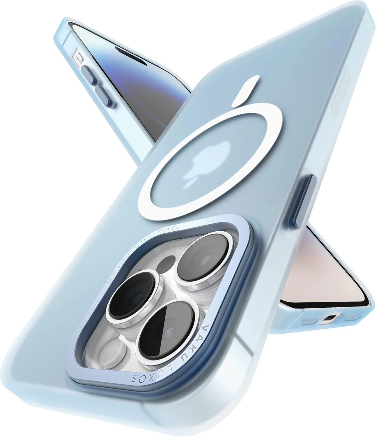 Vaku Luxos ® Apple iPhone 14 Pro San Mag-Pro Frosted Back Cover - Image 4