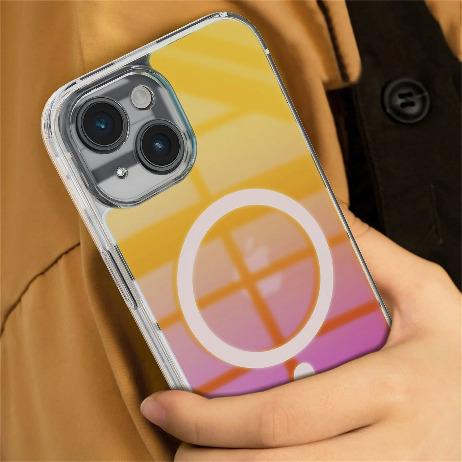 Vaku Luxos ® Apple iPhone 15 Plus Infinity MagPro Gradient Colored Back Cover - Image 7