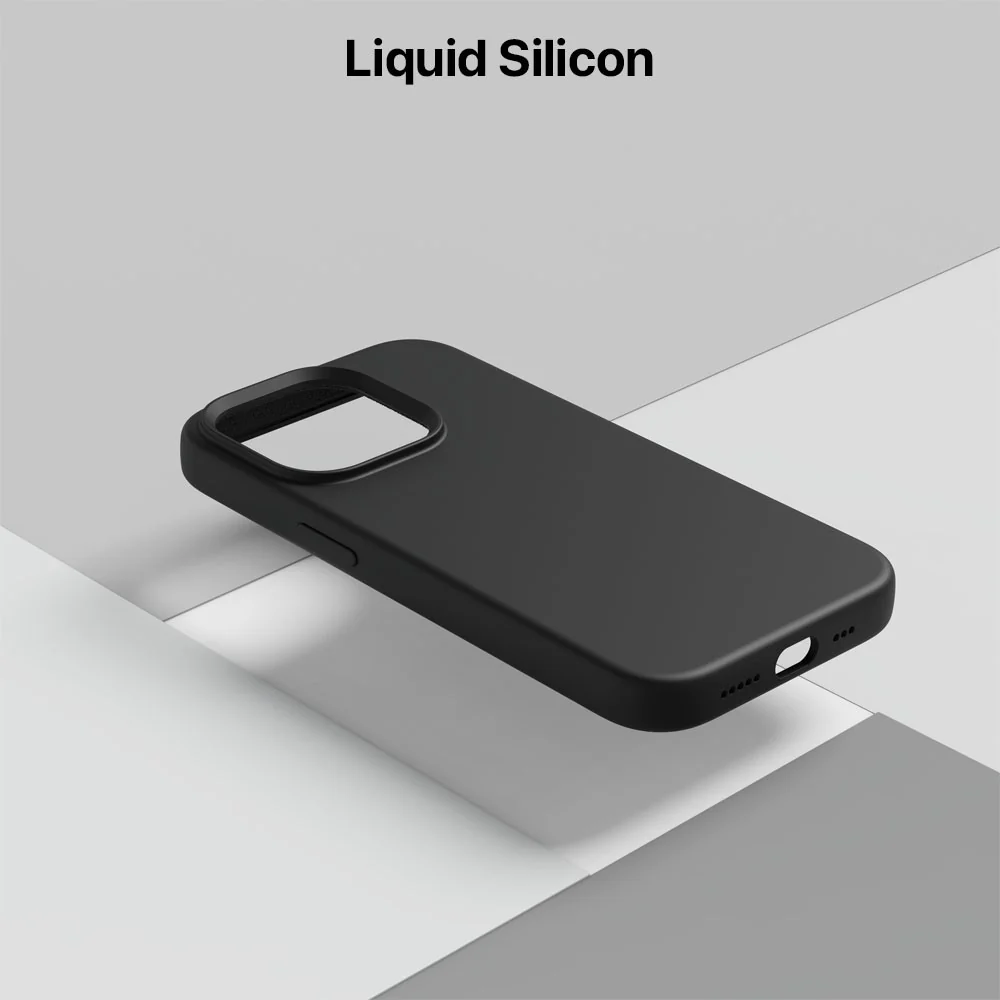 Vaku Luxos ® Apple iPhone 15 Plus Liquid Silicone Back Cover - Image 3