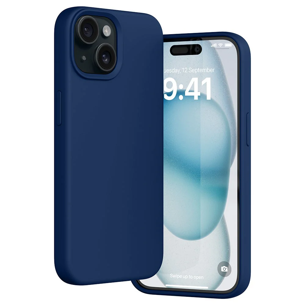 Vaku Luxos ® Apple iPhone 15 Plus Liquid Silicone Back Cover - Image 6
