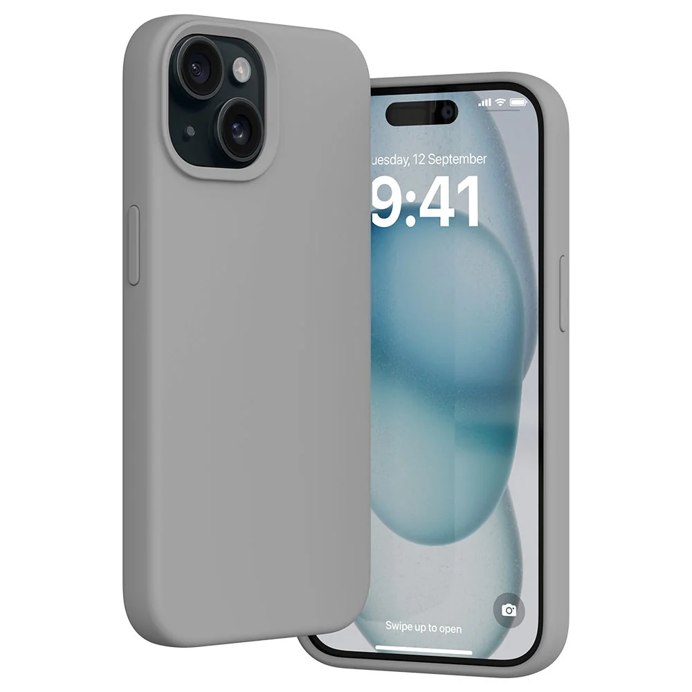 Vaku Luxos ® Apple iPhone 15 Plus Liquid Silicone Back Cover - Image 8