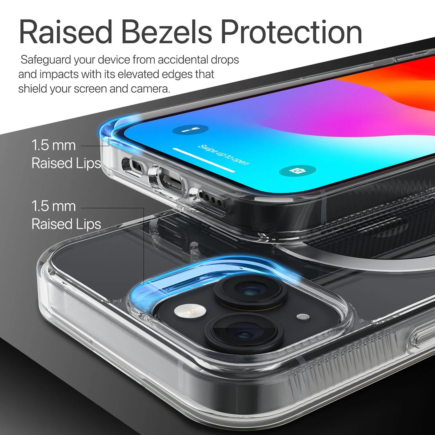 Vaku Luxos ® Apple iPhone 15 Plus Solace MagPro Military-Grade Protection Back Cover - Image 8