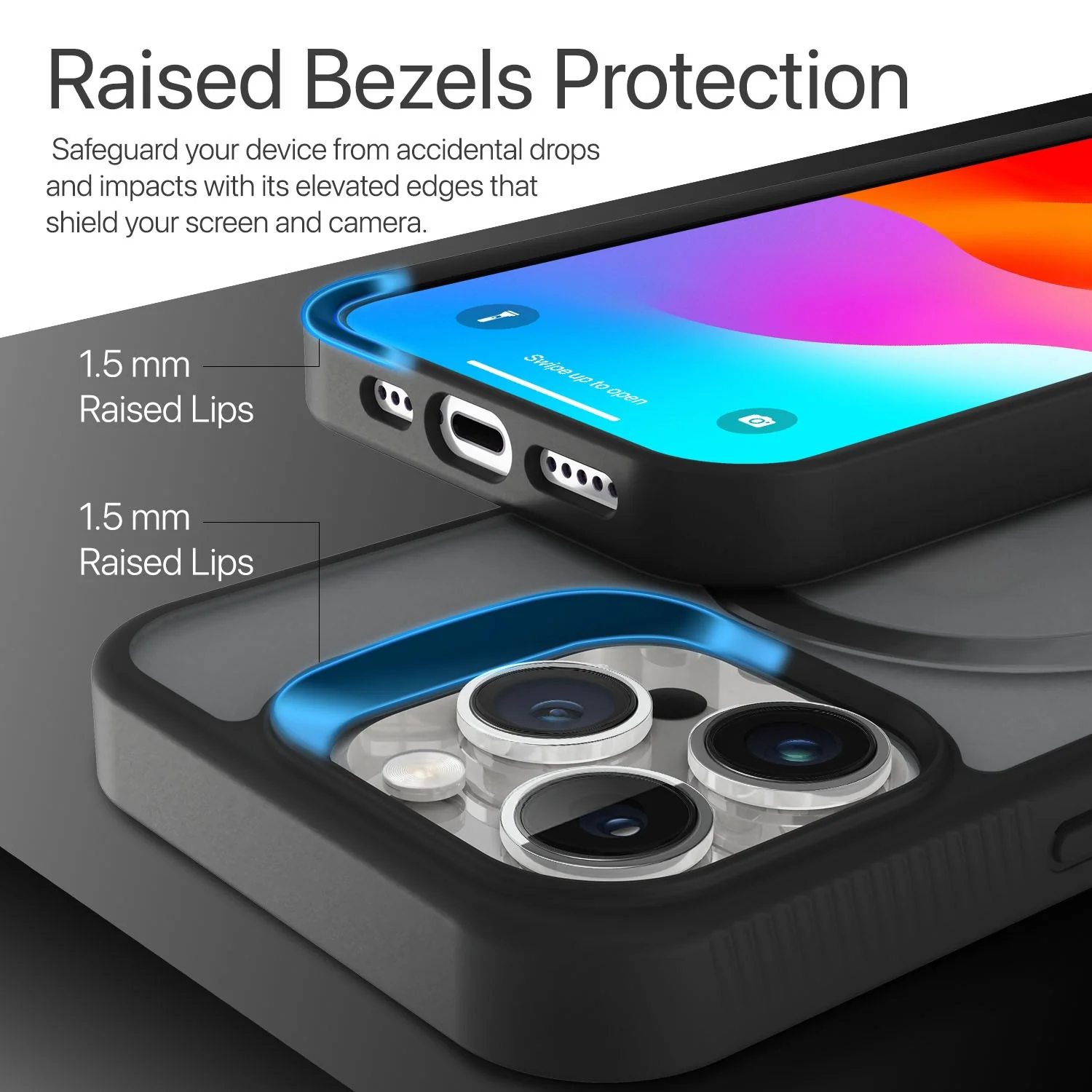 Vaku Luxos ® Apple iPhone 15 Pro Castros MagPro Military-Grade Protection Back Cover - Image 7