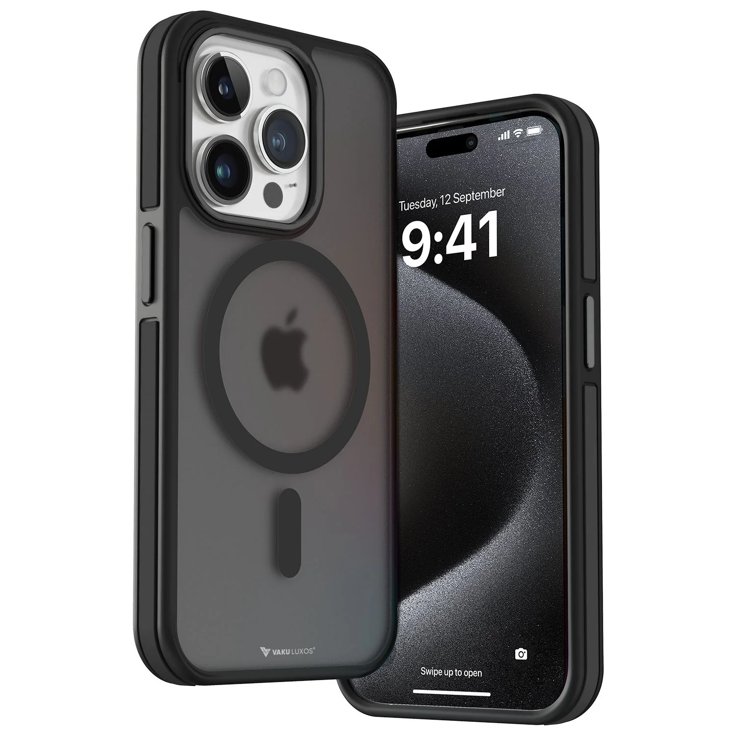 Vaku Luxos ® Apple iPhone 15 Pro Elemento MagPro Drop Protection Back Cover - Image 3