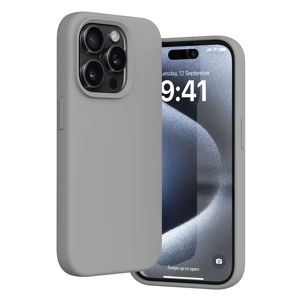 Vaku Luxos ® Apple iPhone 15 Pro Liquid Silicone Back Cover - Image 3