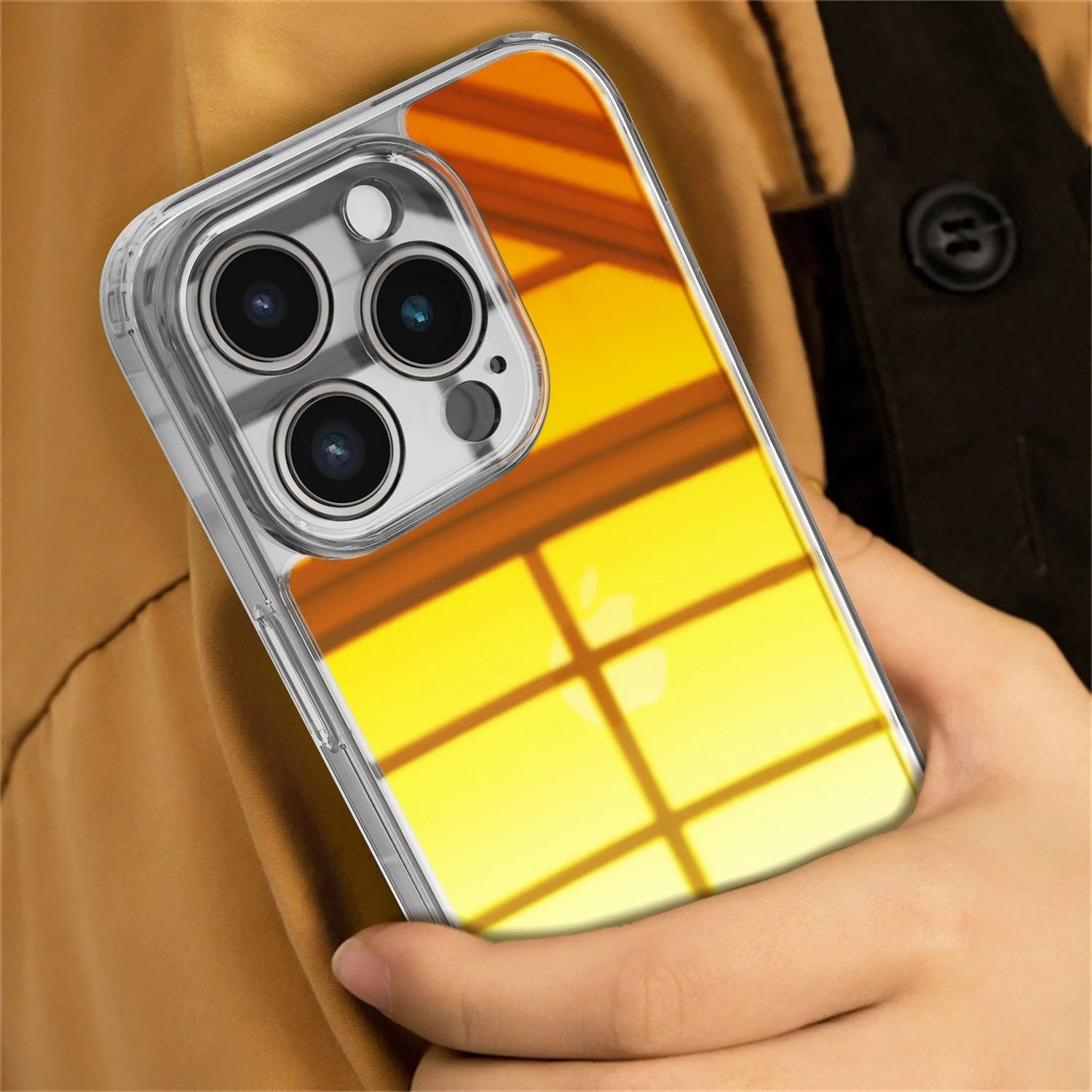 Vaku Luxos ® Apple iPhone 15 Pro Max Mirage Luxury Light Gradient Back Cover - Image 4