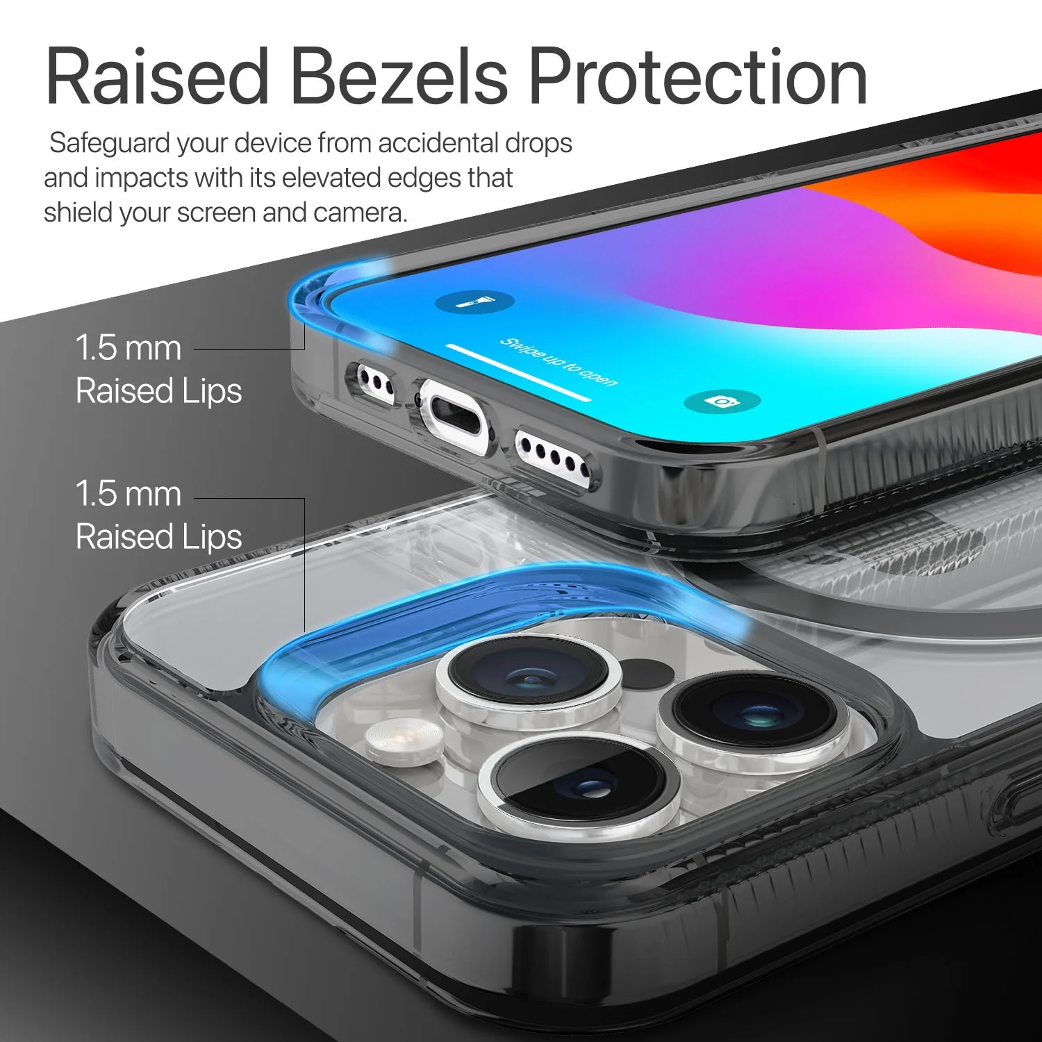 Vaku Luxos ® Apple iPhone 15 Pro Max Solace MagPro Military-Grade Protection Back Cover - Image 4