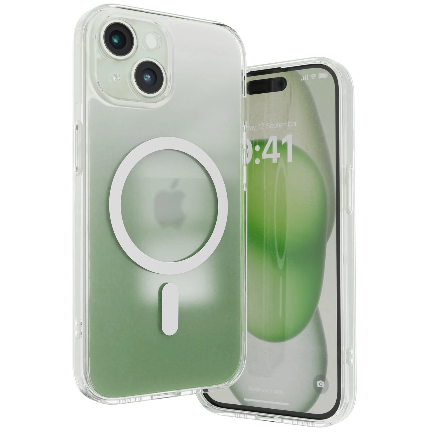 Vaku Luxos ® Apple iPhone 15 Zurich Dual Colored Magsafe Series Back Cover - Image 8